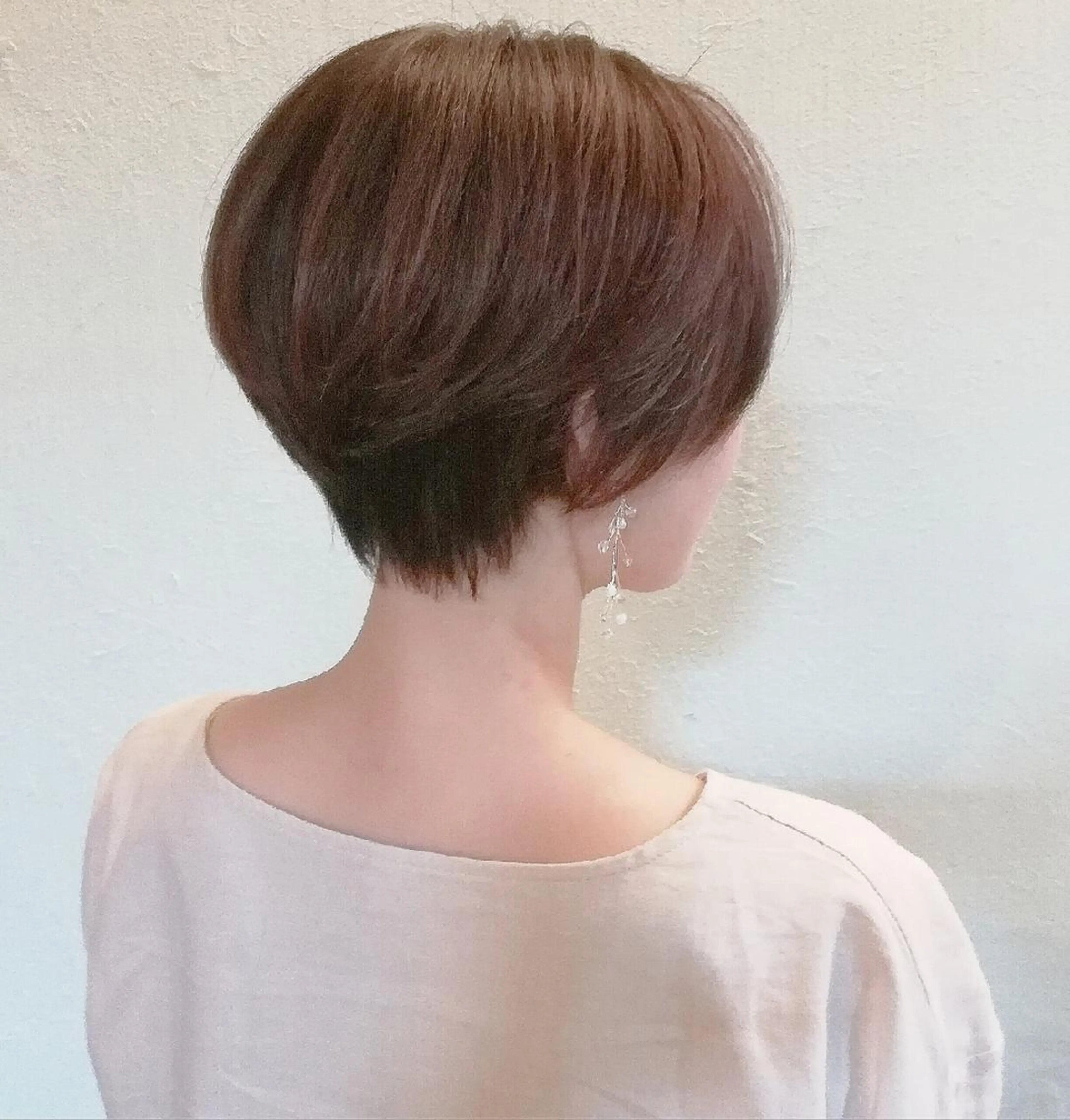 ショート カラー ショートボブ ボブ ショートヘア カット ヘアカラー トリートメント ohno junのヘアスタイル