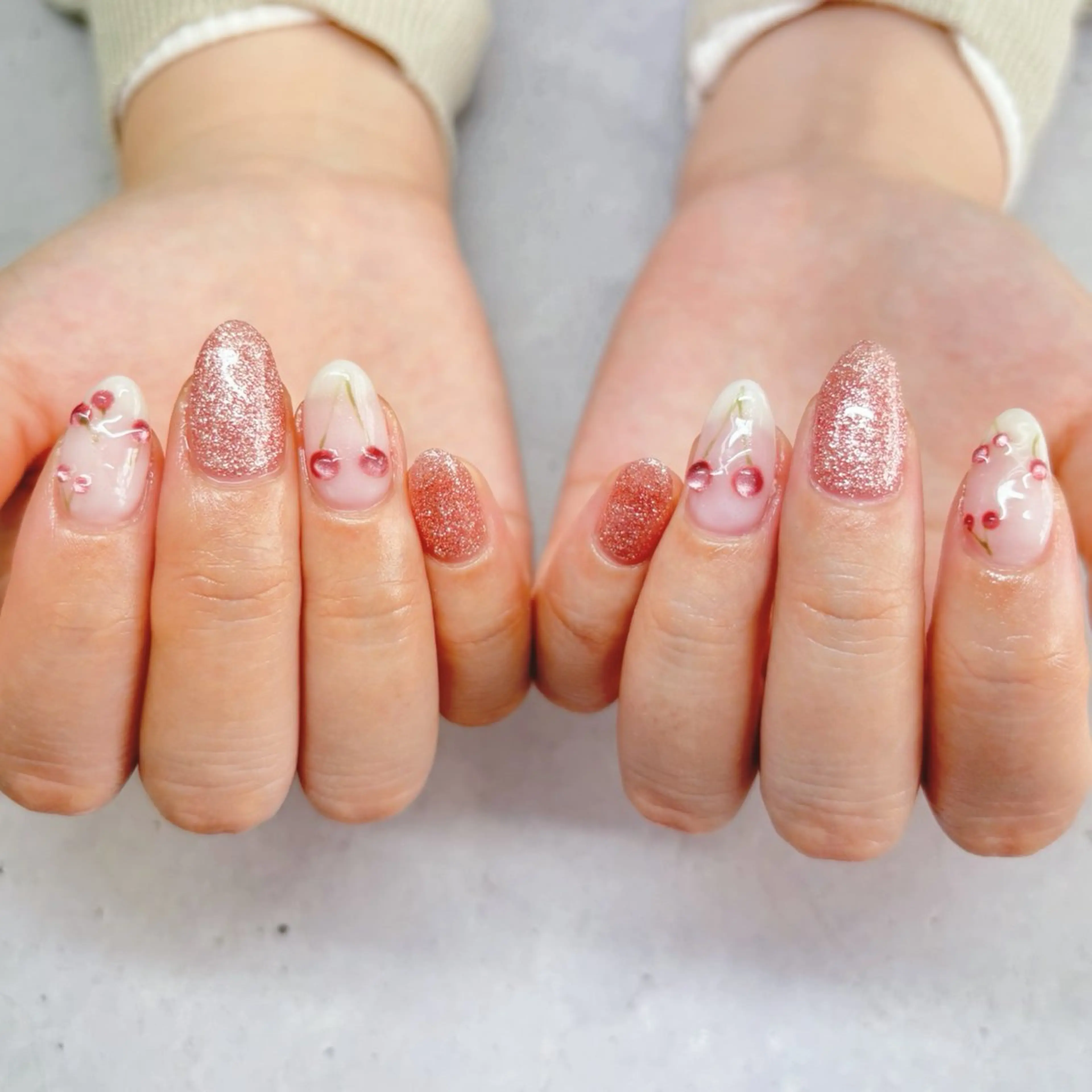 ネイル 春ネイル NailSalon LuireAZUSAのネイルデザイン