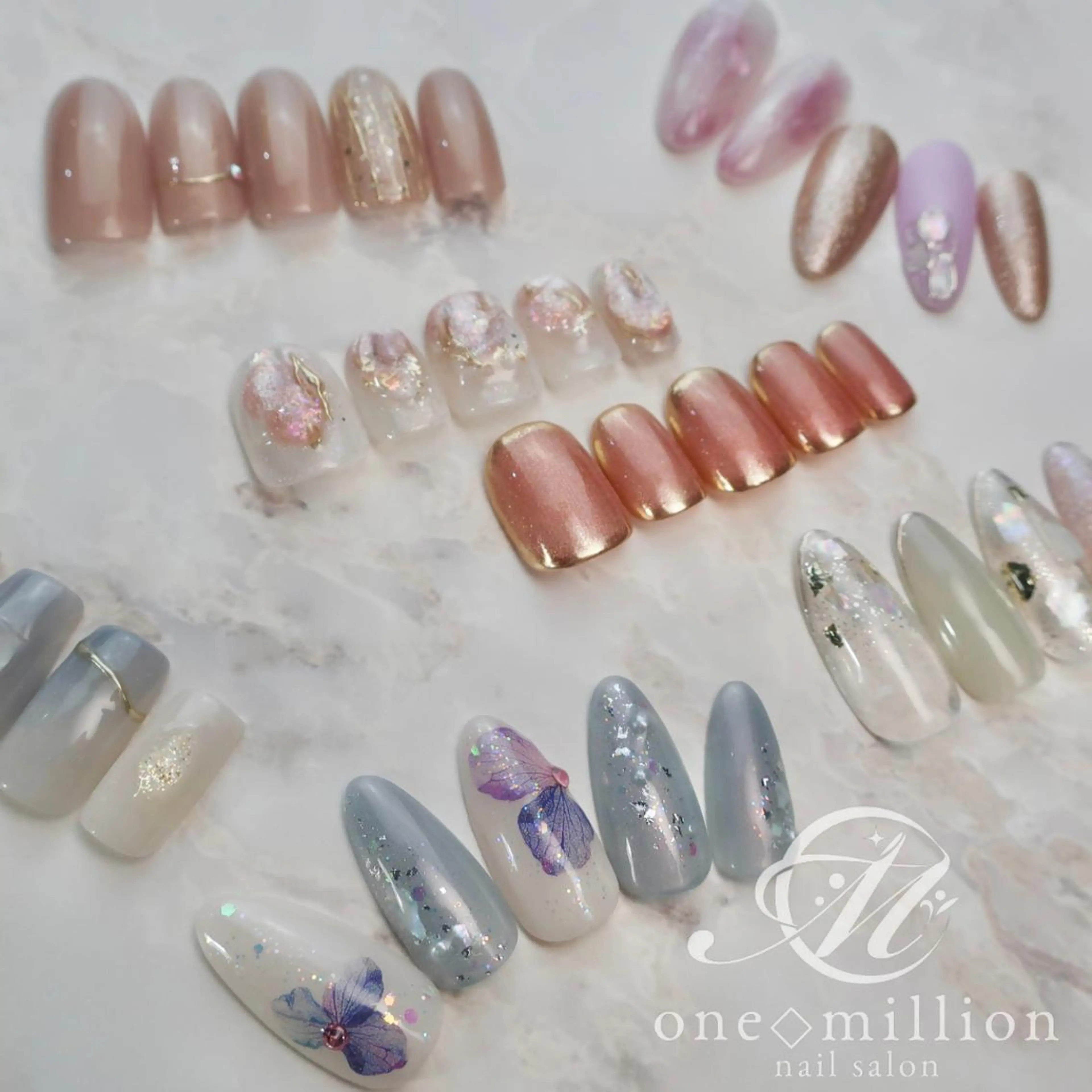 ネイル nail salon ワンミリオンのネイルデザイン