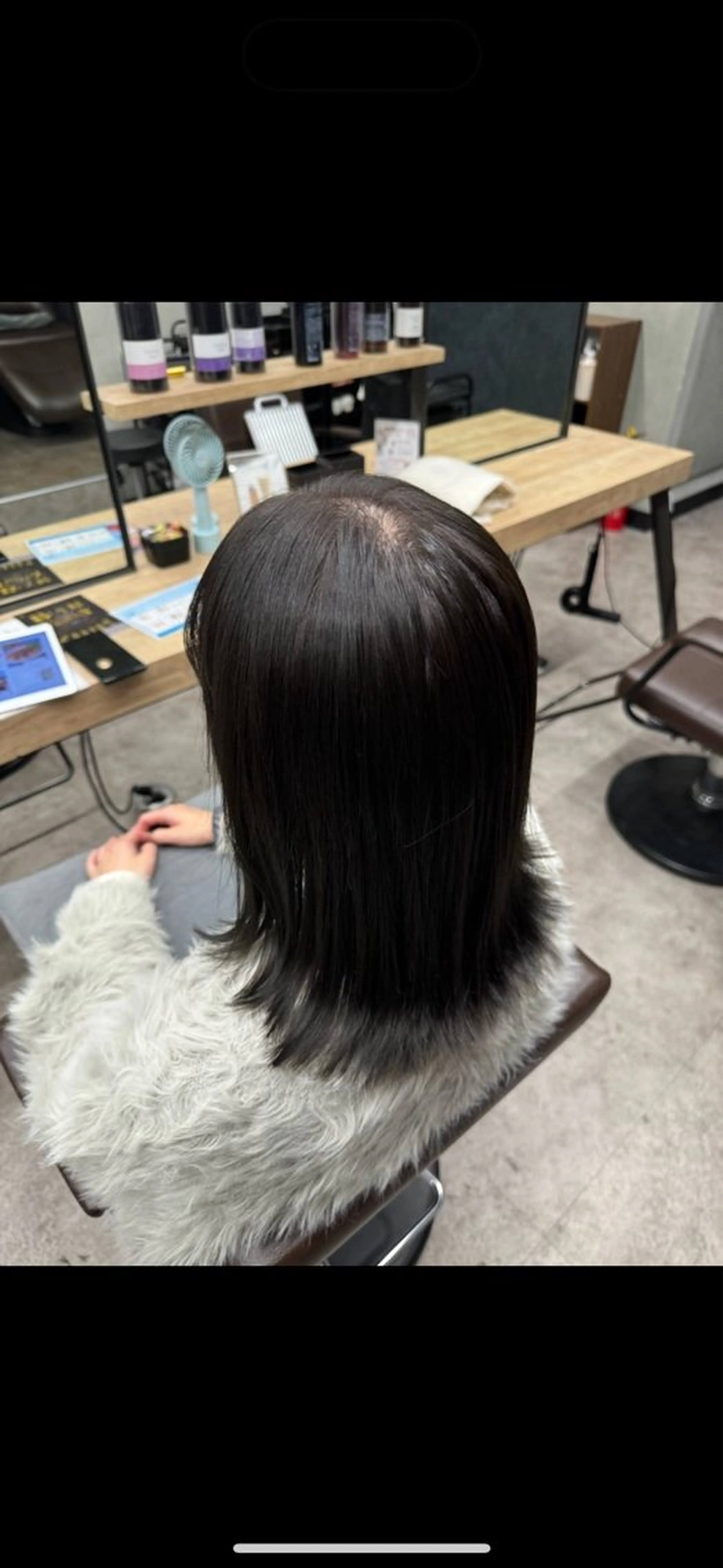 カラー 河内 謡のヘアスタイル