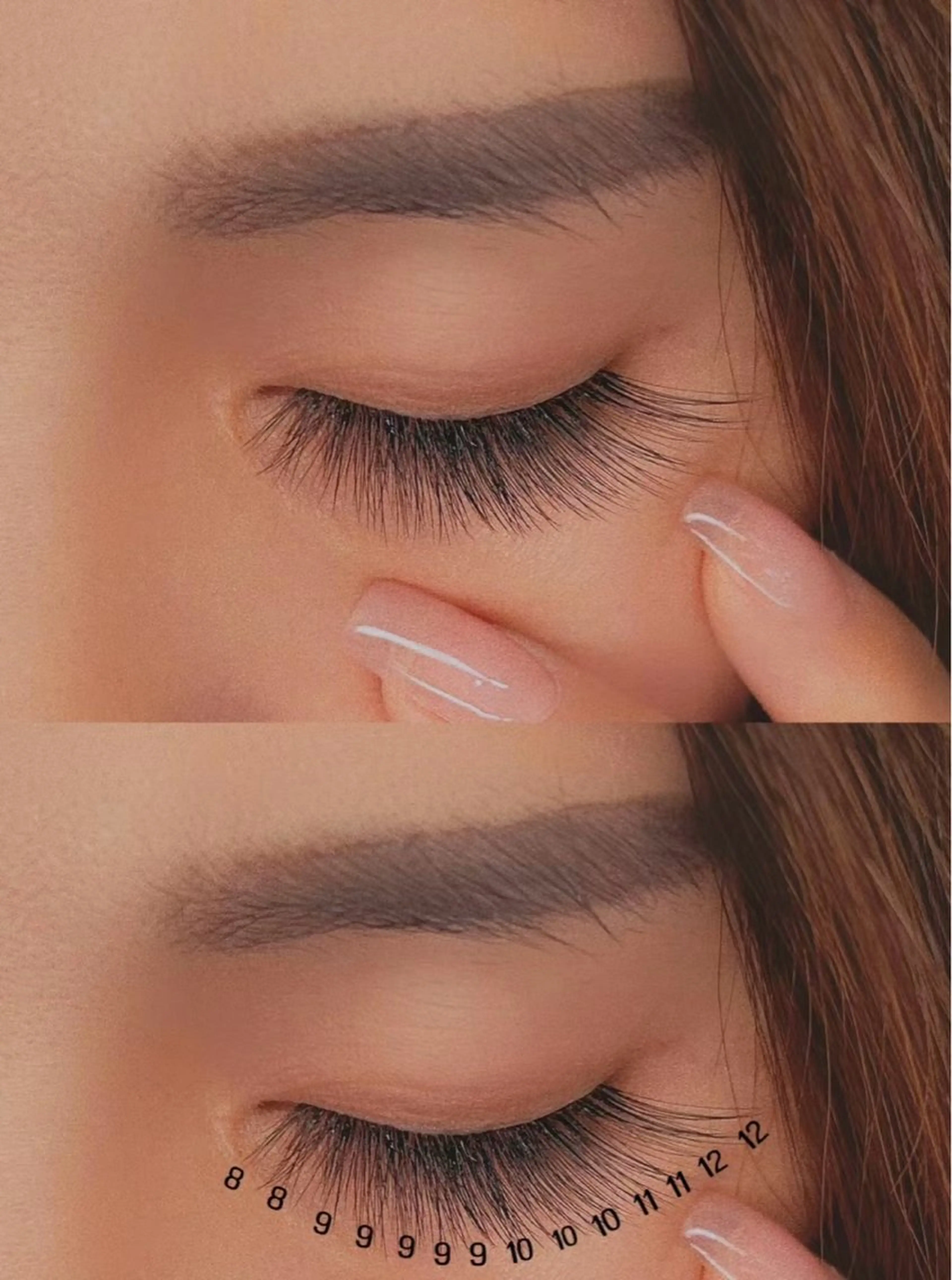 マツエク・マツパ 創健ビューティー 御徒町・上野本店のマツエク・マツパデザイン