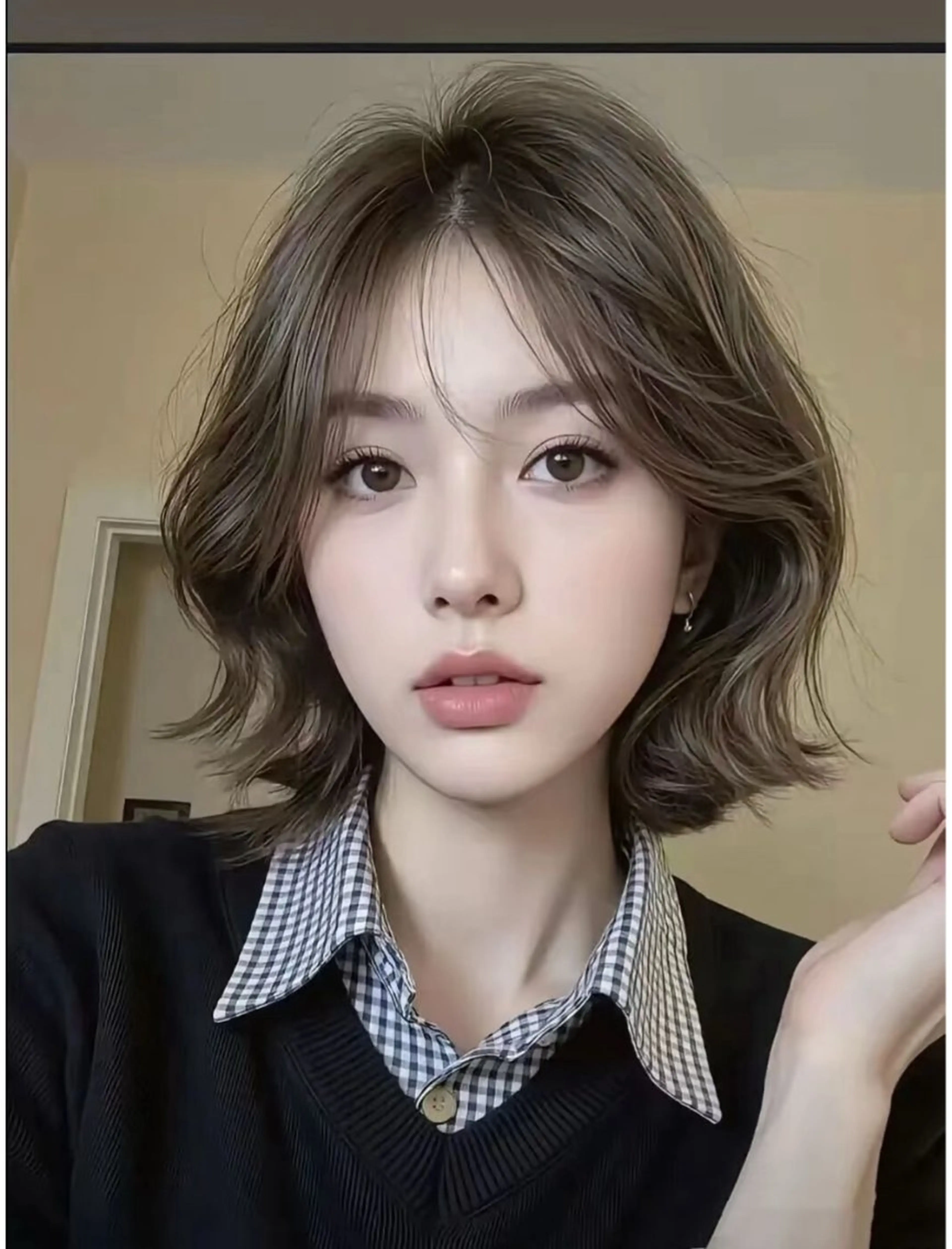 パーマ パーマ 韓国✖️網紅 YURIYAのヘアスタイル