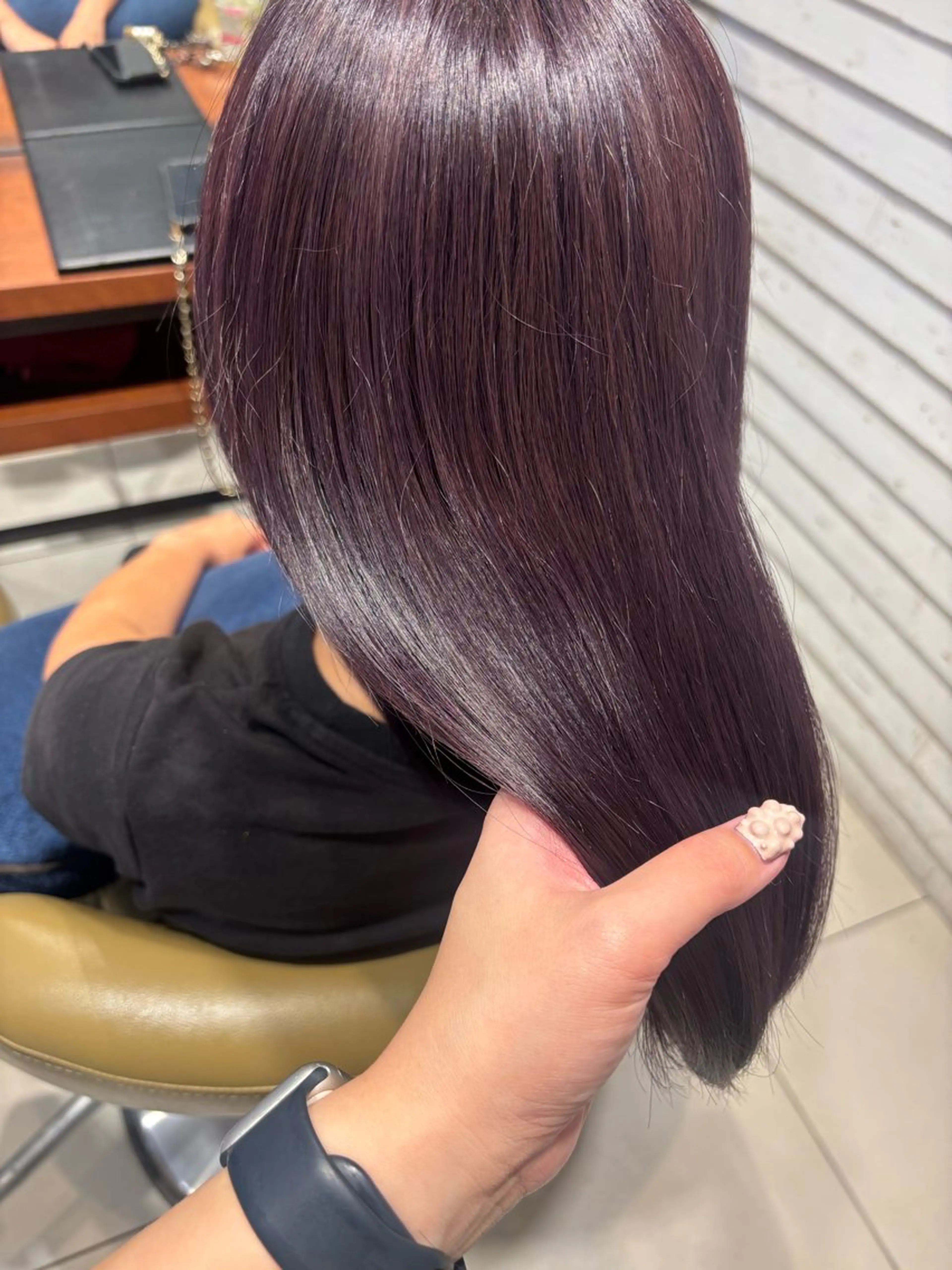 ミディアム ヘアカラー トリートメント 艶カラー🌸 SAKURAI🌸のヘアスタイル