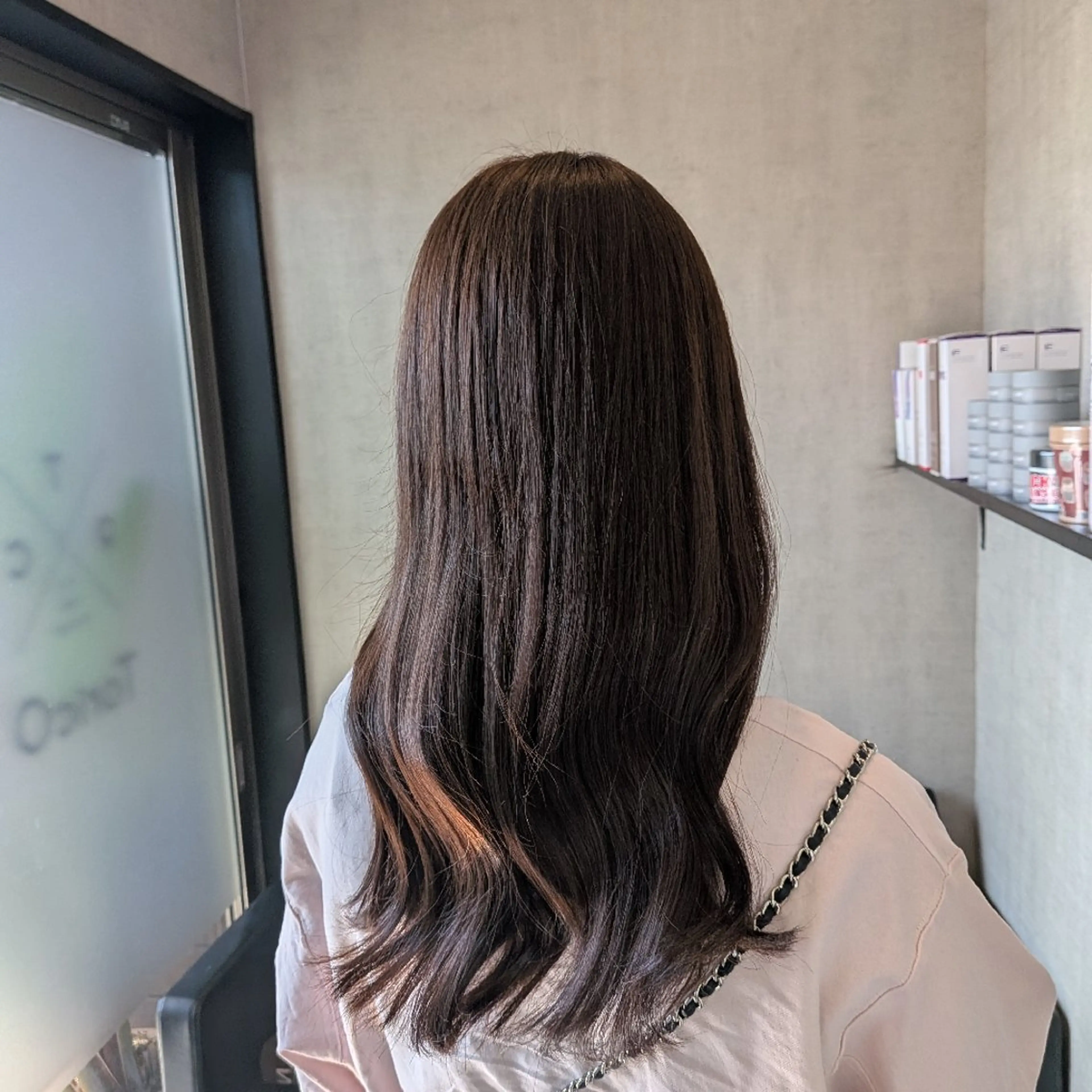 人気No.1メニュー👑 ♪レディース限定♪カット＋フルカラー＋ハホニコトリートメントの写真