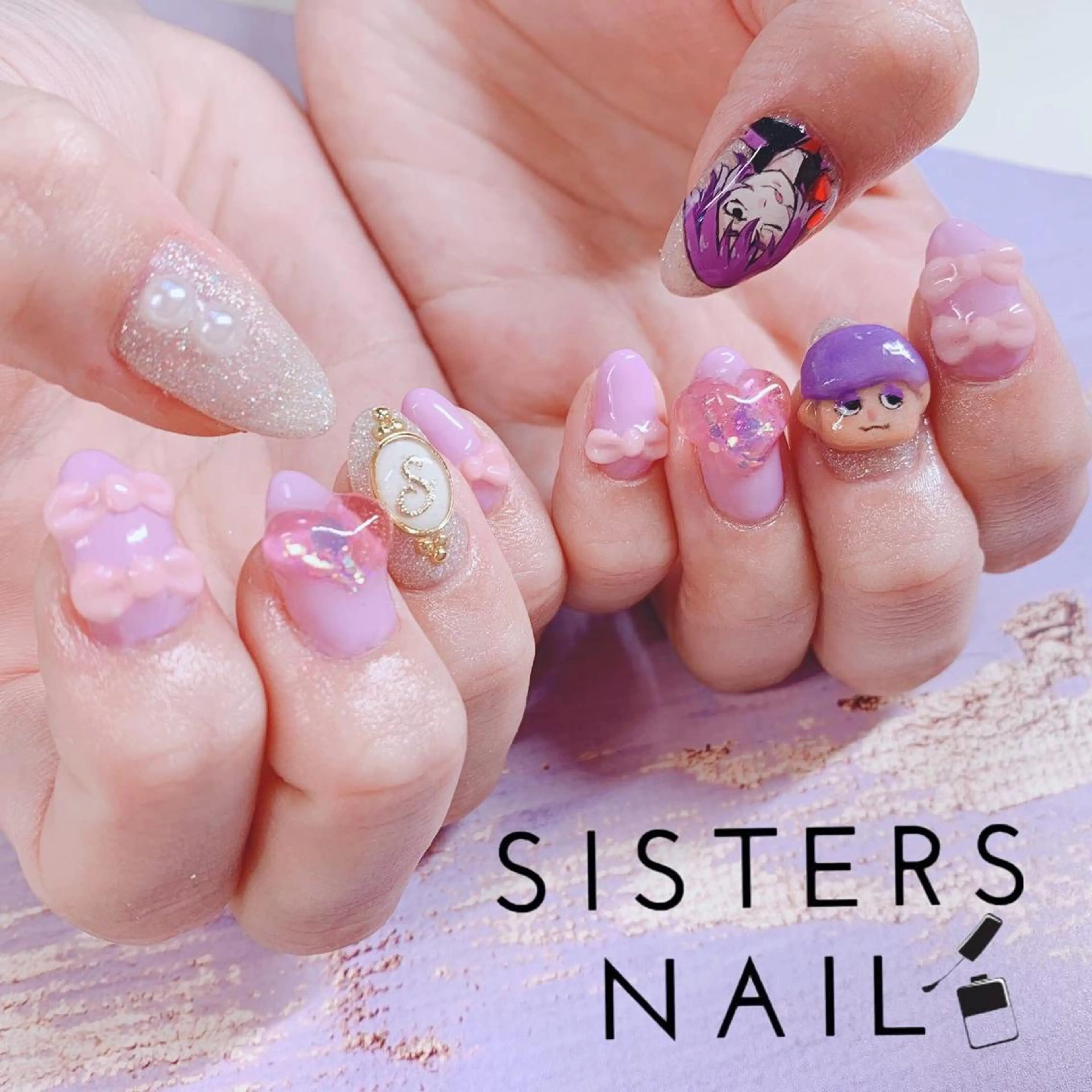 ネイル ハンドネイル ハンドケア sisters nail.fのネイルデザイン