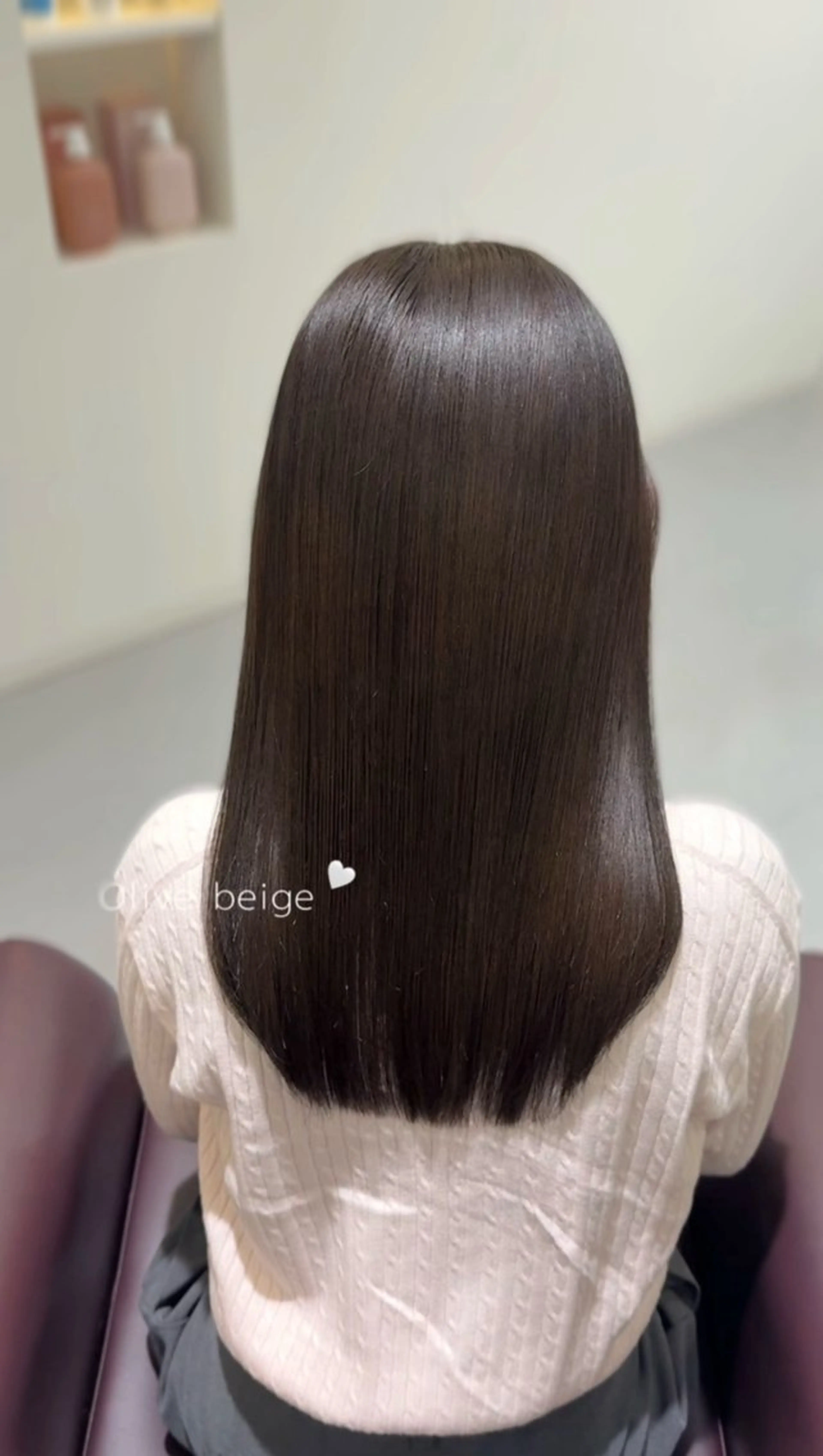 ロング カット ヘアカラー トリートメント ️🫧透明感カラー& 髪質改善🎀いさきのヘアスタイル