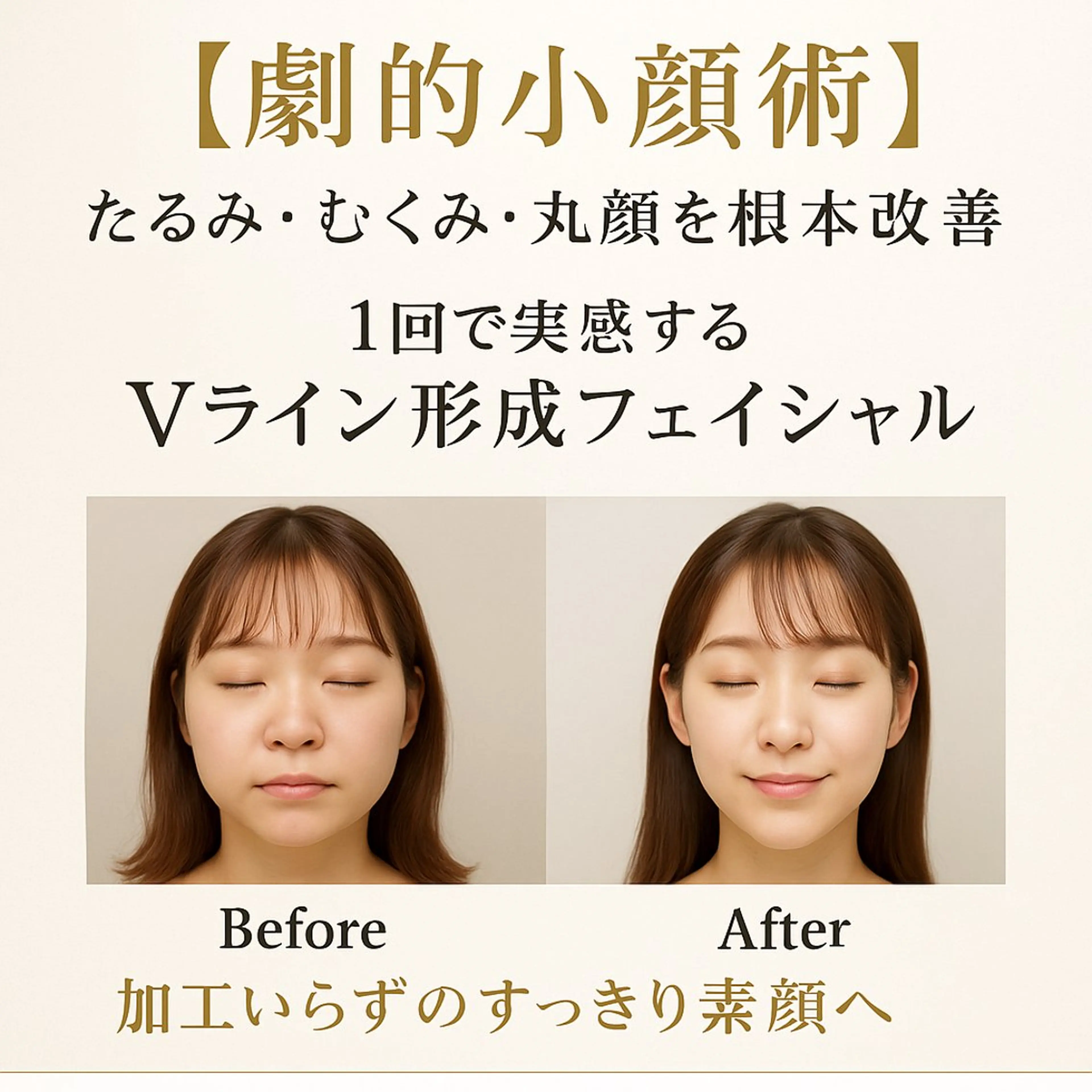 【歴13年】劇的小顔 D rマジックタッチのエステ・リラクイメージ