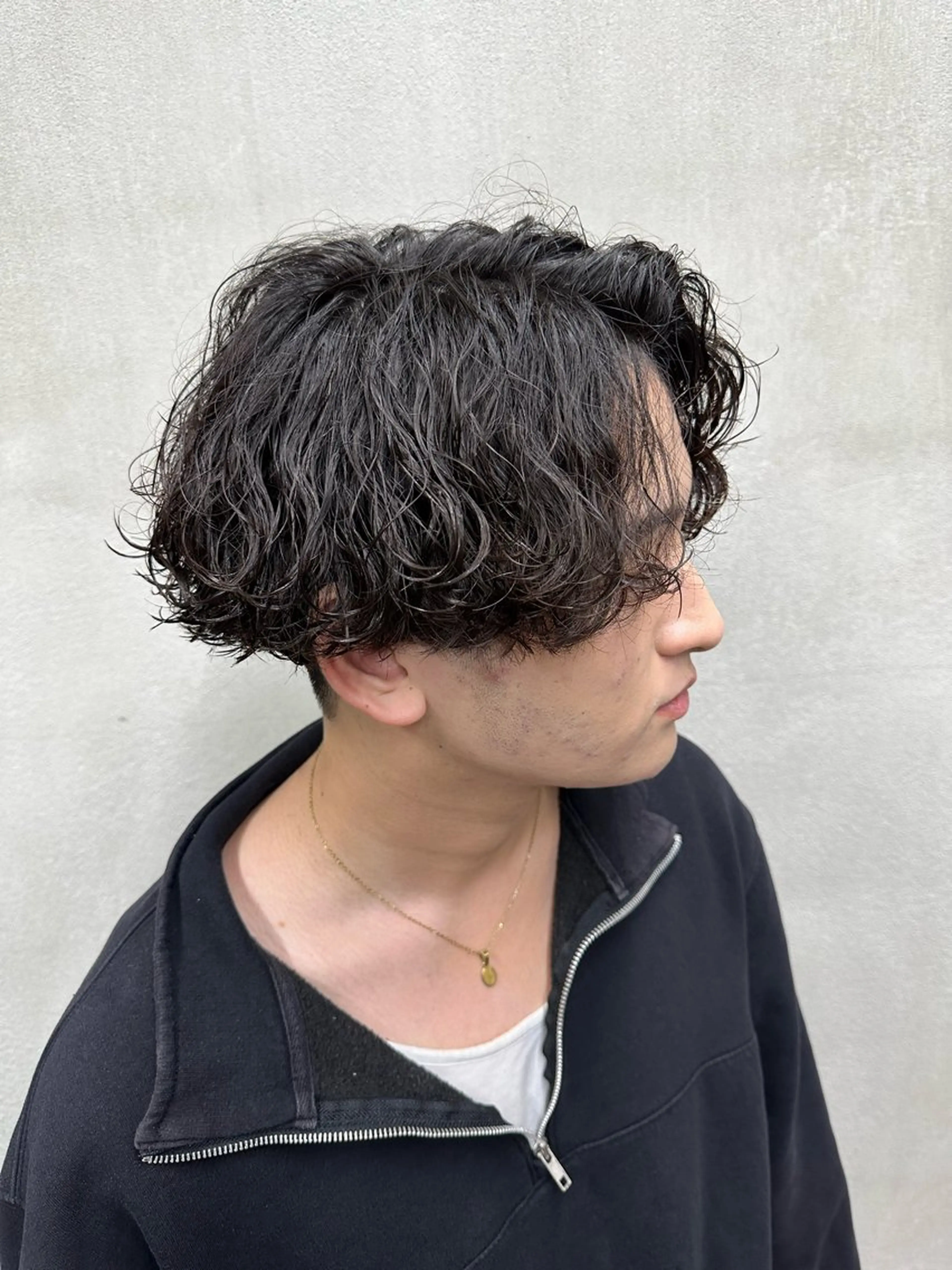 パーマ メンズ ブリーチモデル募集中 /伊藤優真のヘアスタイル