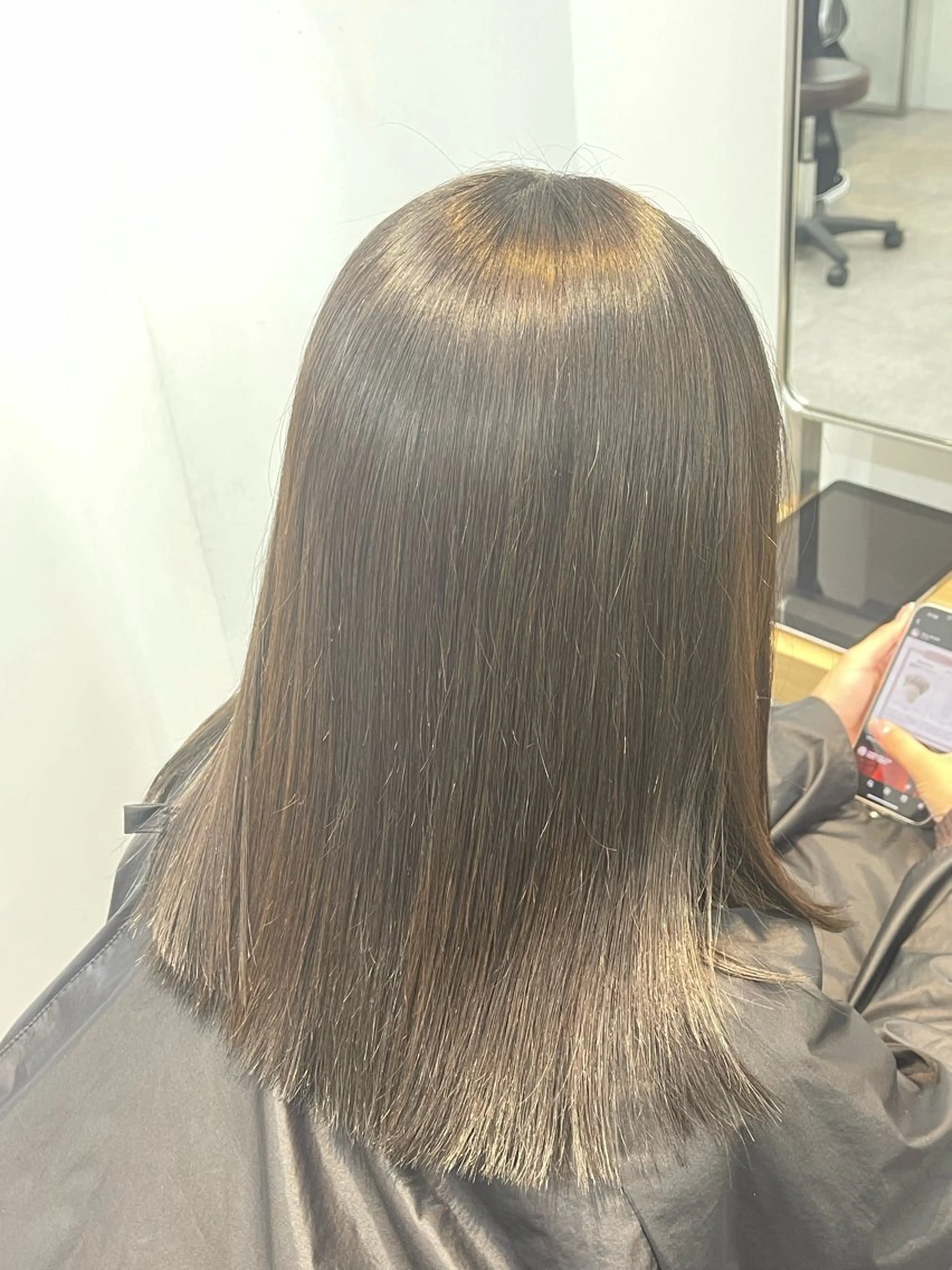 セミロング カラー 綱島/髪質改善 /艶髪/ルキヤ‎‎のヘアスタイル