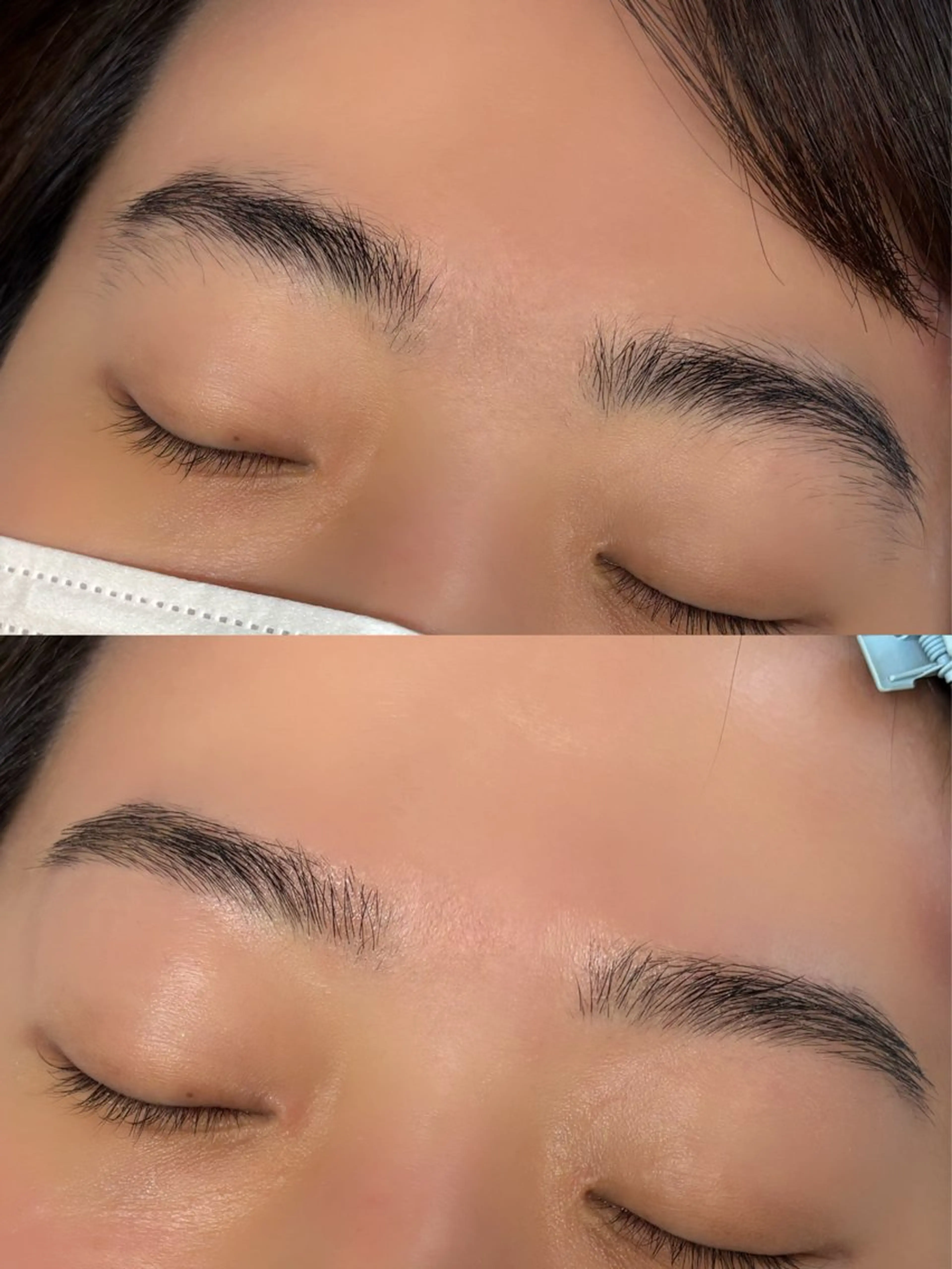 【まずはこれ♪】アイブロウwax脱毛+間引き（毛量調整）カットの写真