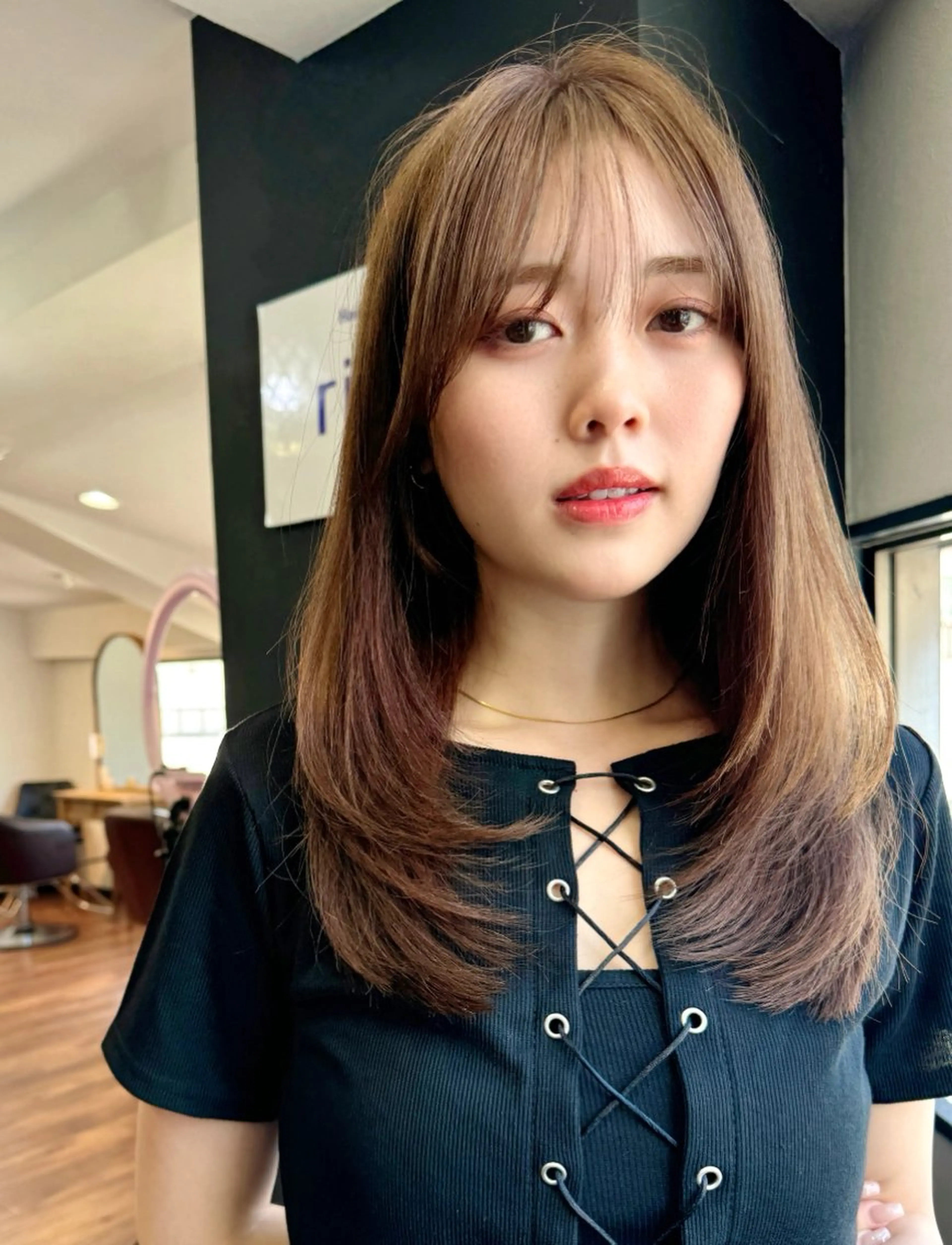 ロング カラー 似合わせレイヤー 🇰🇷荒木洋文のヘアスタイル