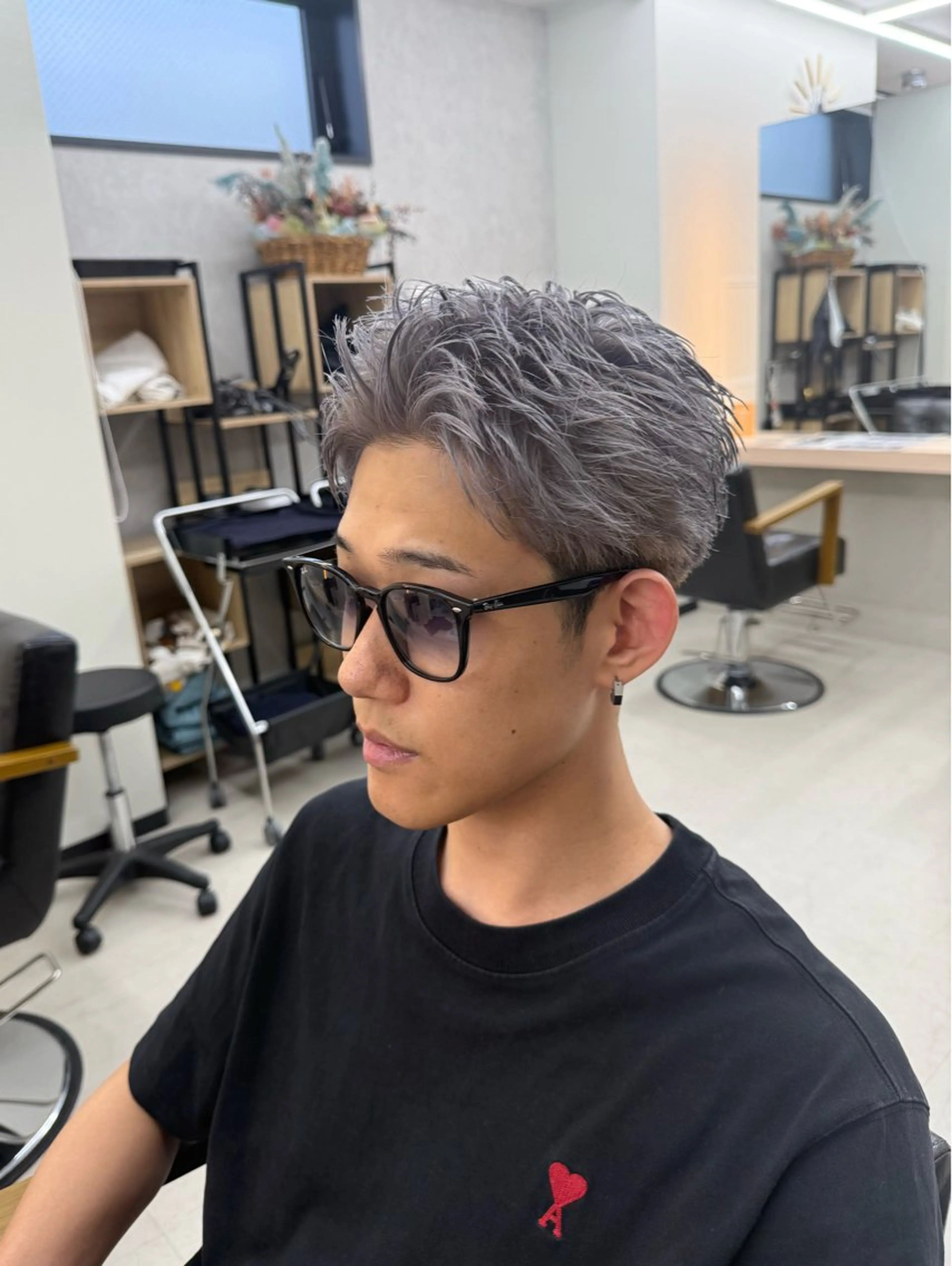 メンズカット🚹✂️＋カラー⚡️の写真