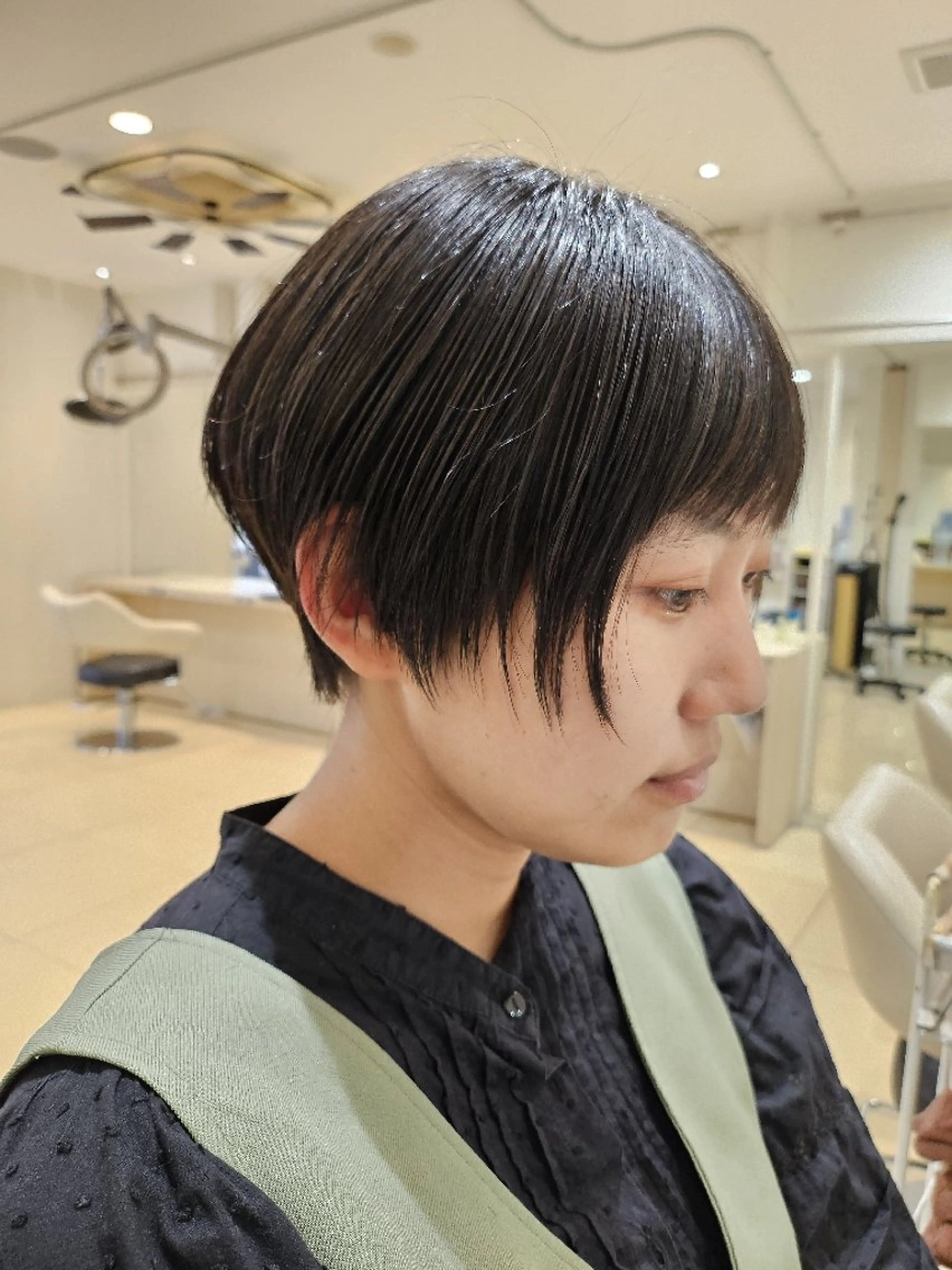 ショート カット 社内カット講師・店長 菅原賢一のヘアスタイル