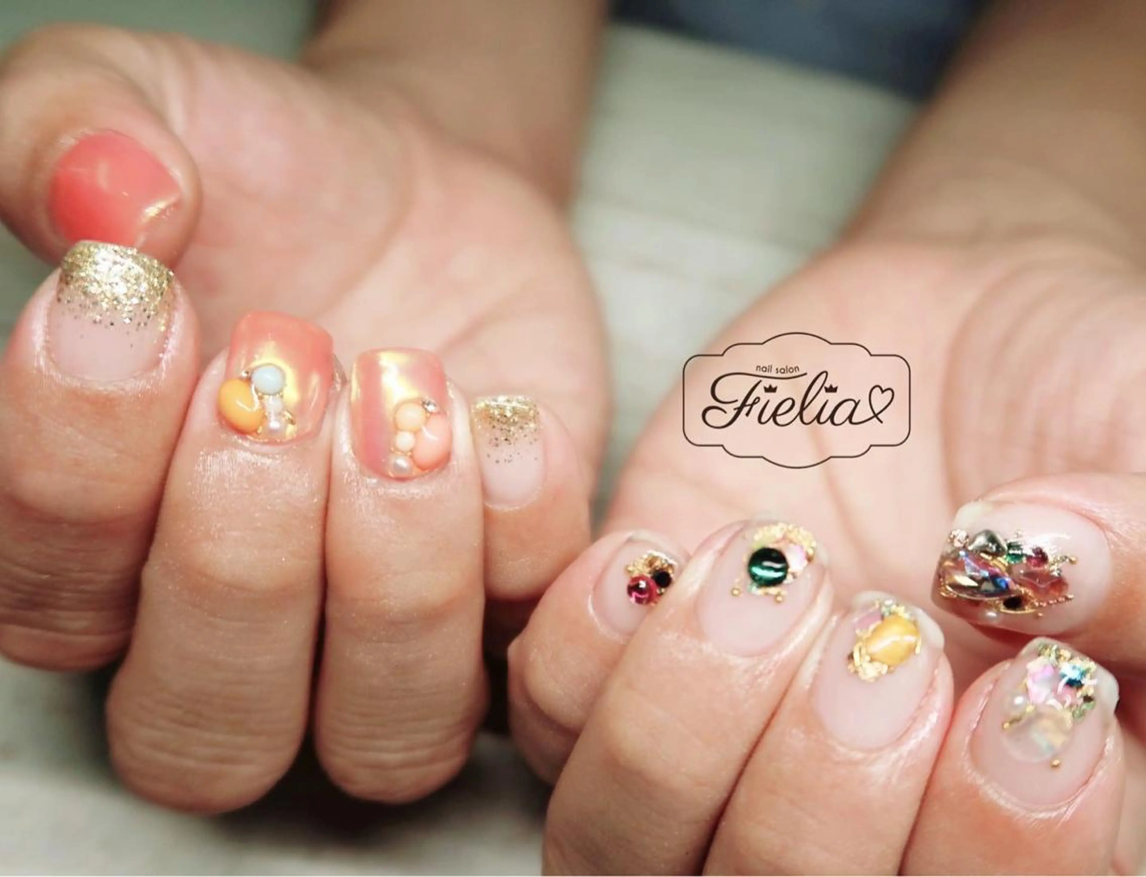 ネイル ハンドネイル Fielia momoのネイルデザイン