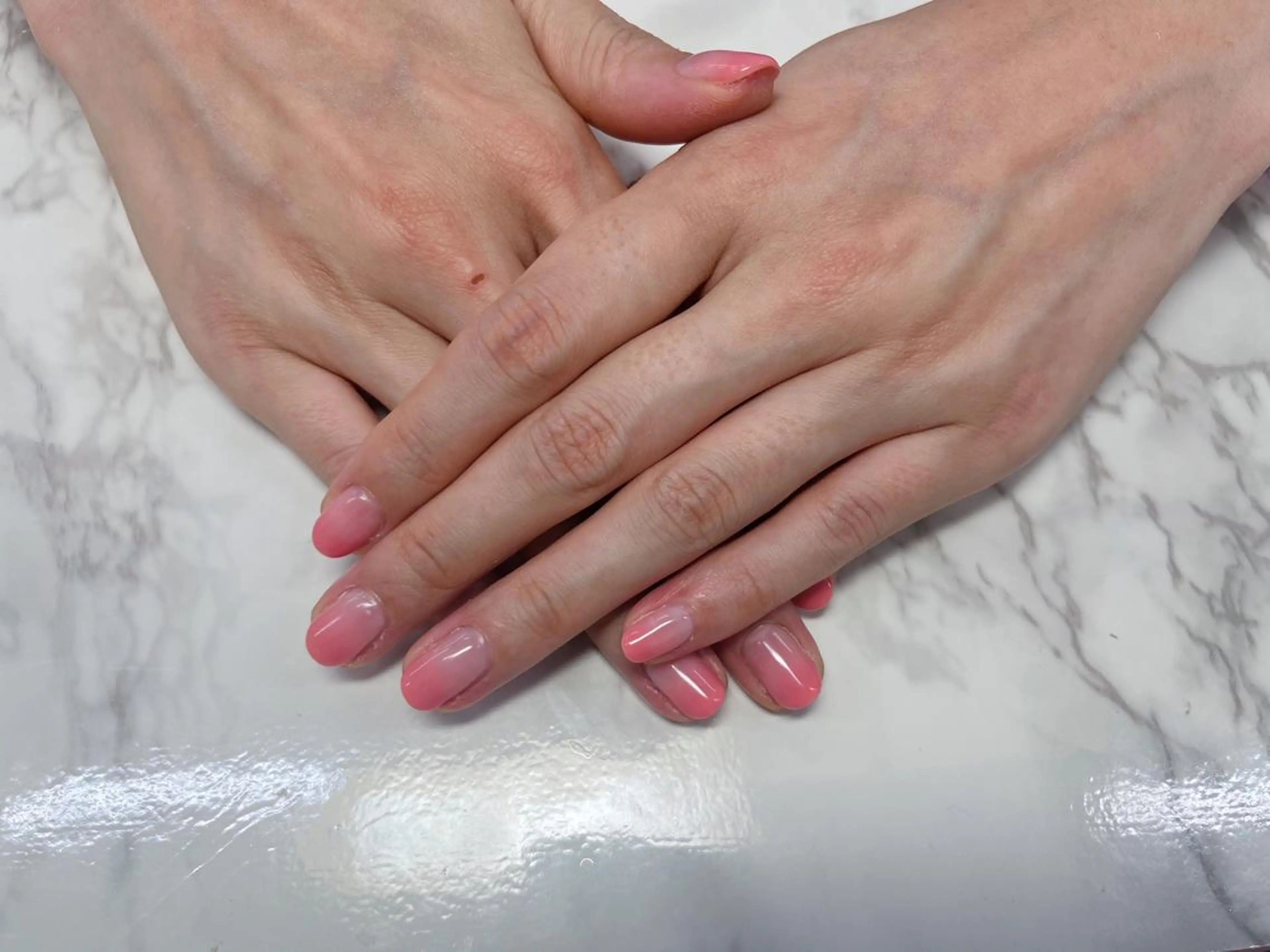 ネイル ピンク ハンドネイル Anela nicoのネイルデザイン