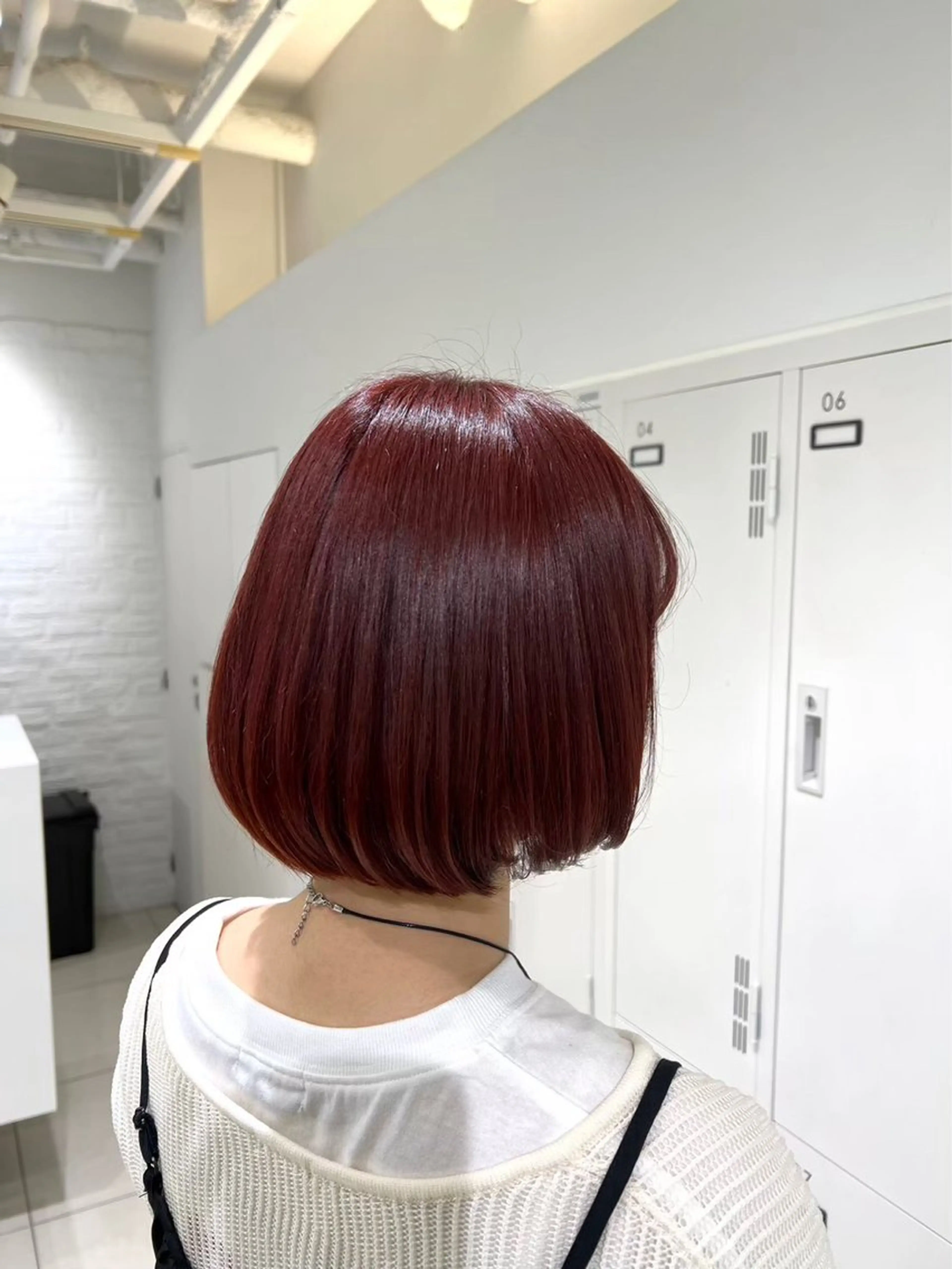 カラー 仲里 茉緒のヘアスタイル