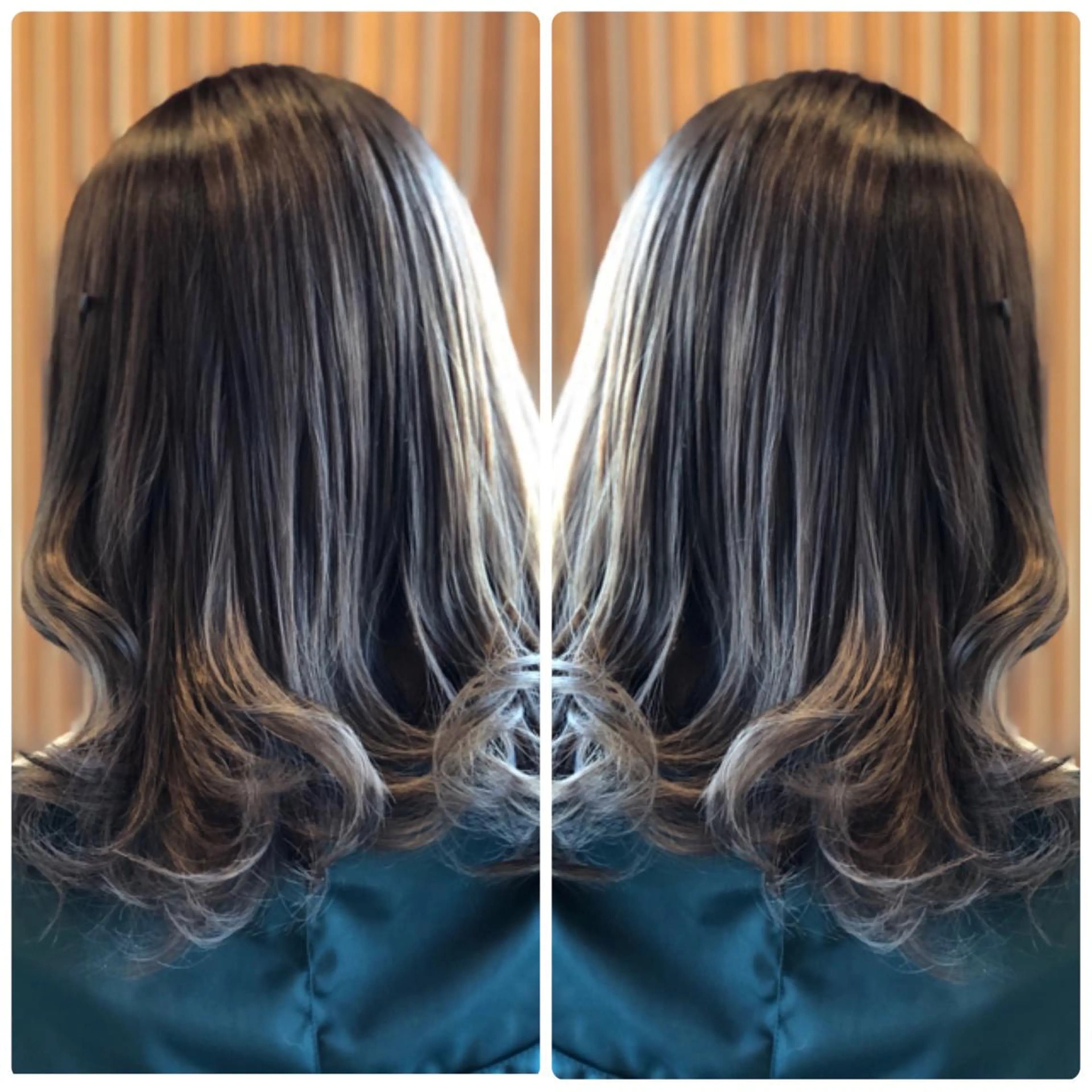 ミディアム カラー ベージュカラー シルバー シルバーベージュ ヘアカラー トリートメント 小山内 龍一郎 店長のヘアスタイル