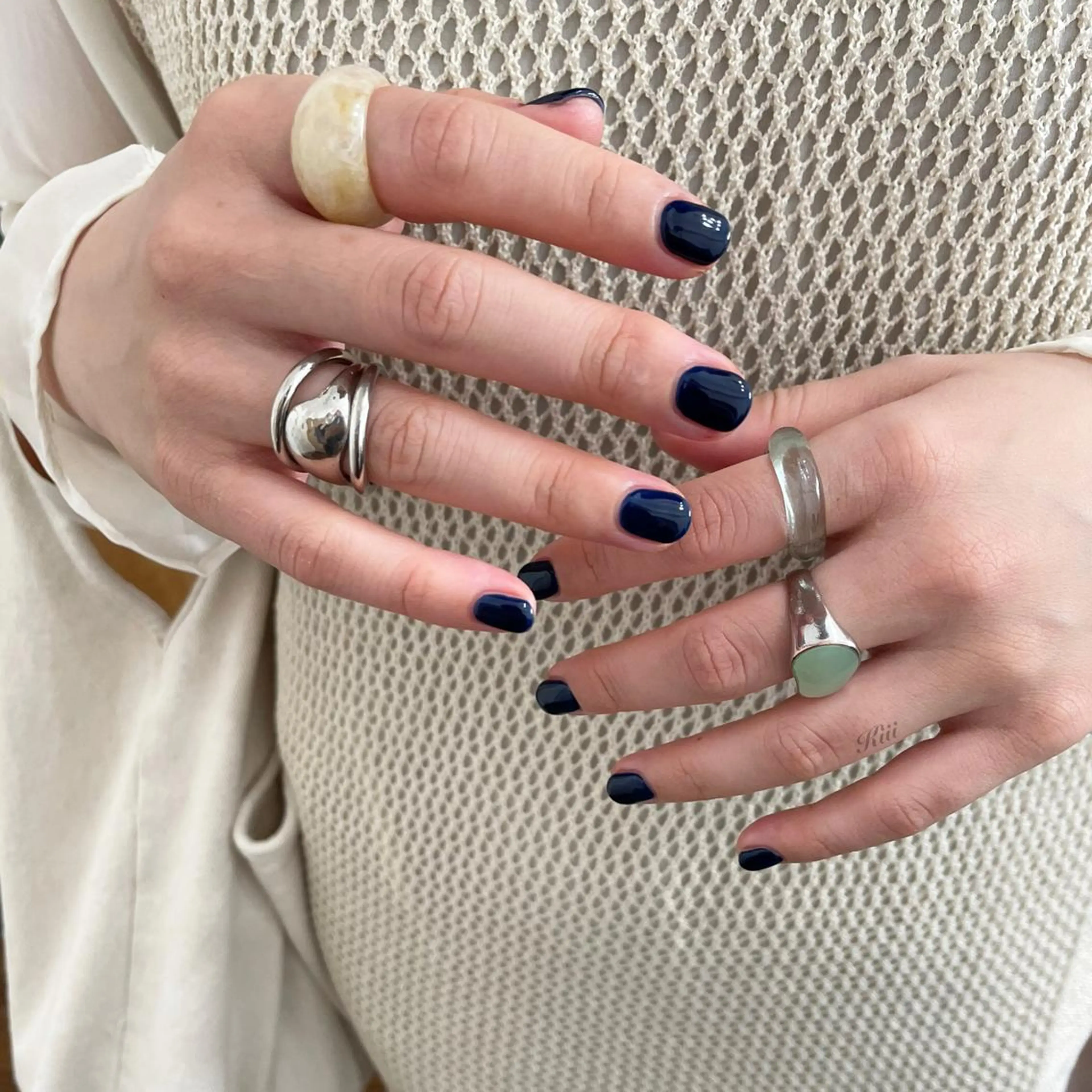 ネイル ハンドネイル フットネイル kiii.__ ✴︎*のネイルデザイン