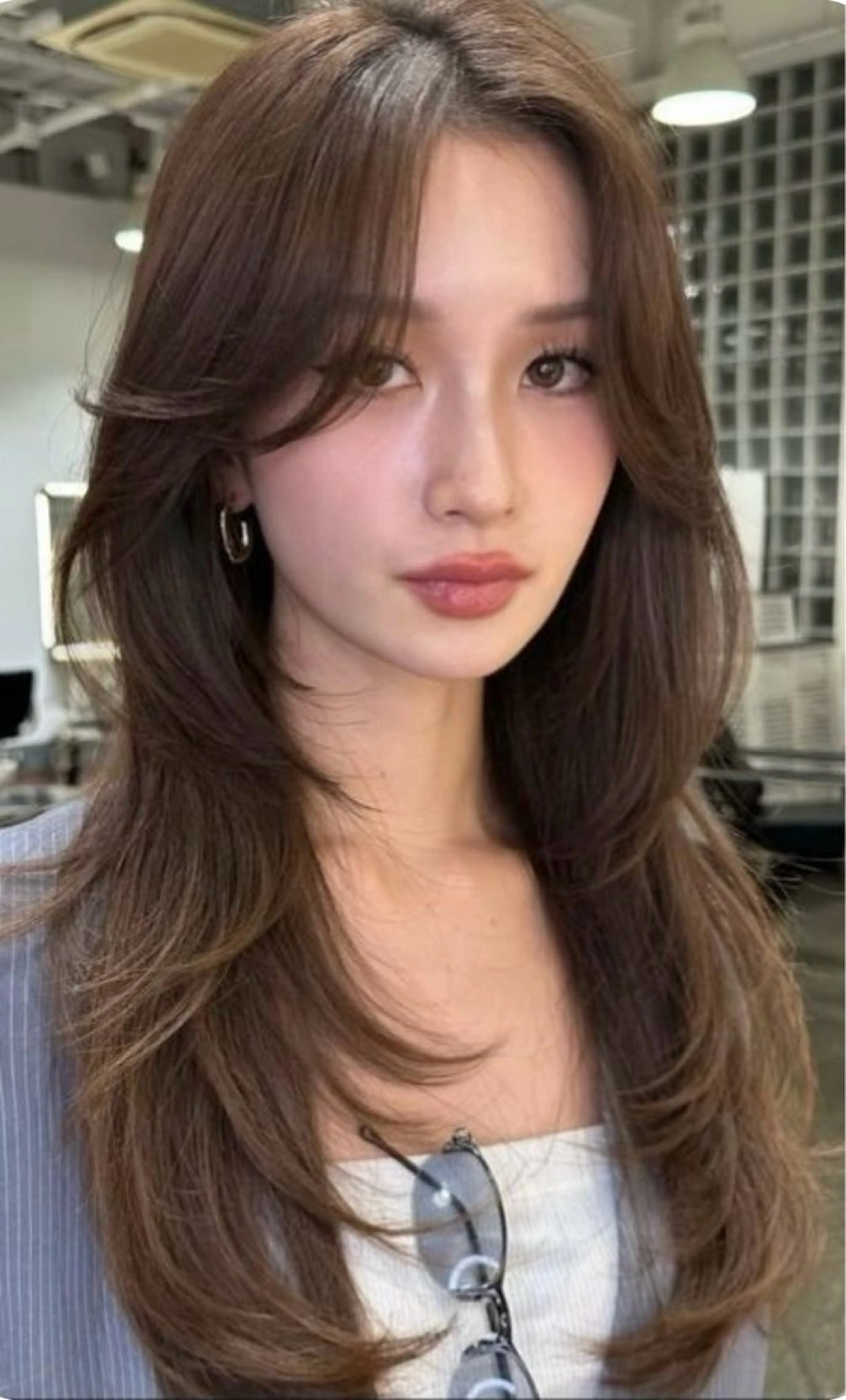 外国人風レイヤーカット➕TOKIOトリートメント➕炭酸シャンプー　レイヤーカット✂️ショートボブの写真