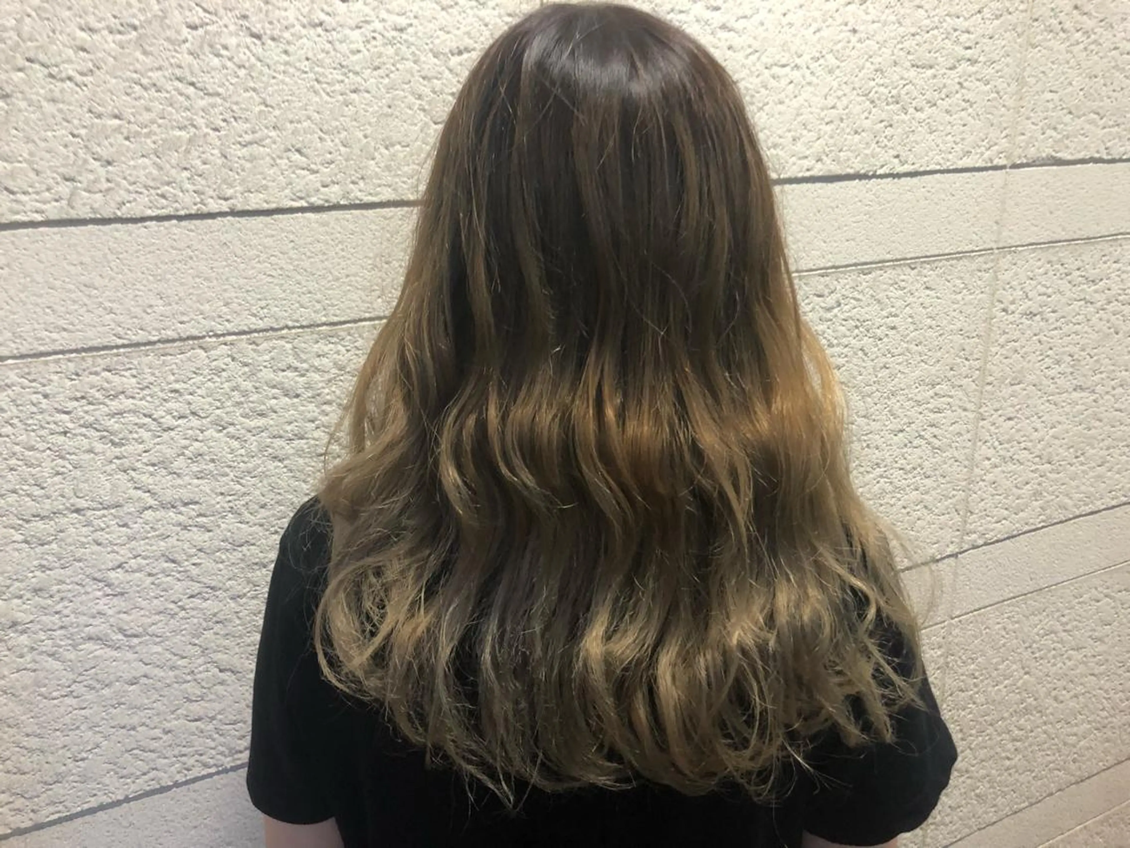 セミロング カラー バレイヤージュ 外国人風カラー レイヤーカット レイヤー/エクステ alpha下妻のヘアスタイル