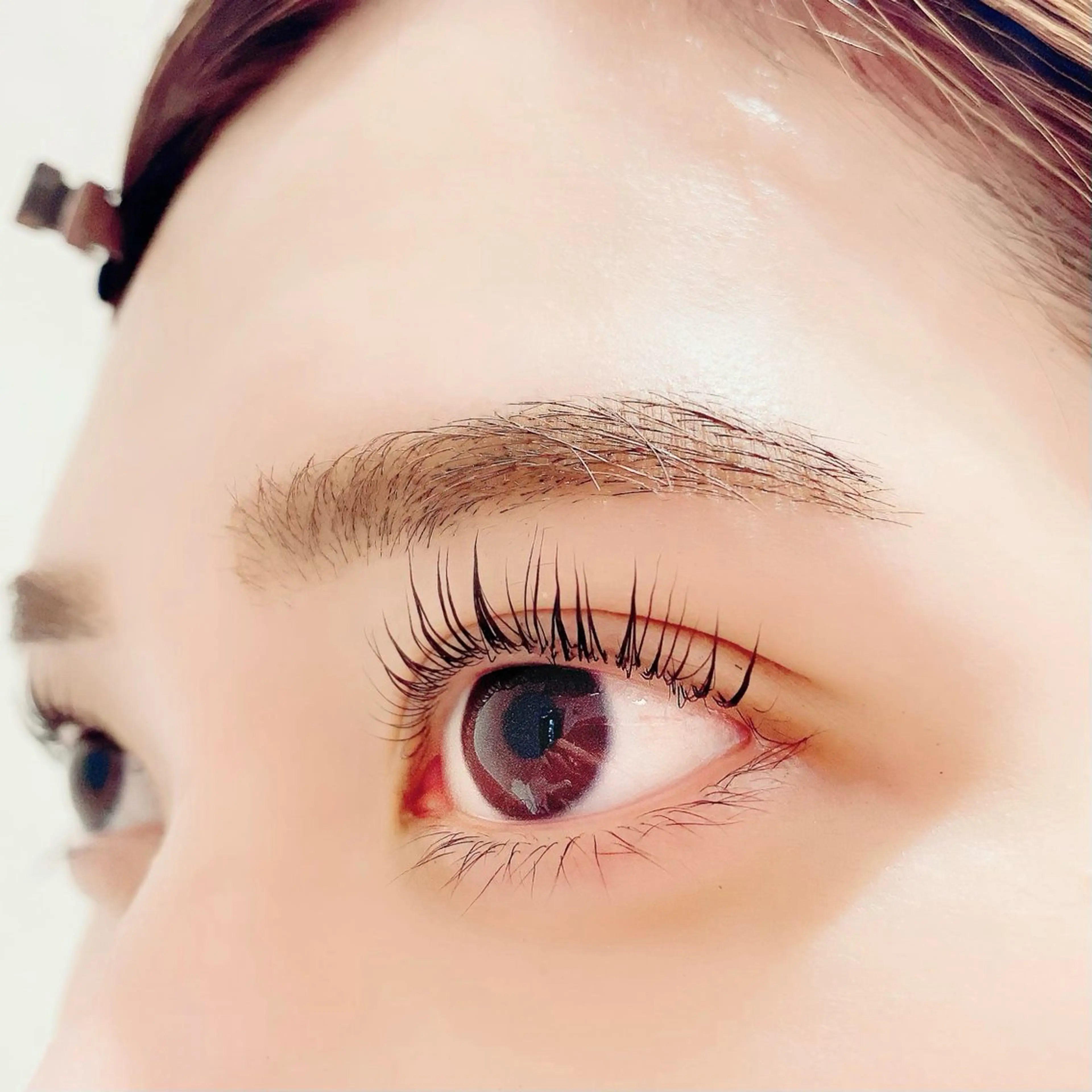 マツエク・マツパ パリジェンヌラッシュリフト unolash京橋店 森本のマツエク・マツパデザイン