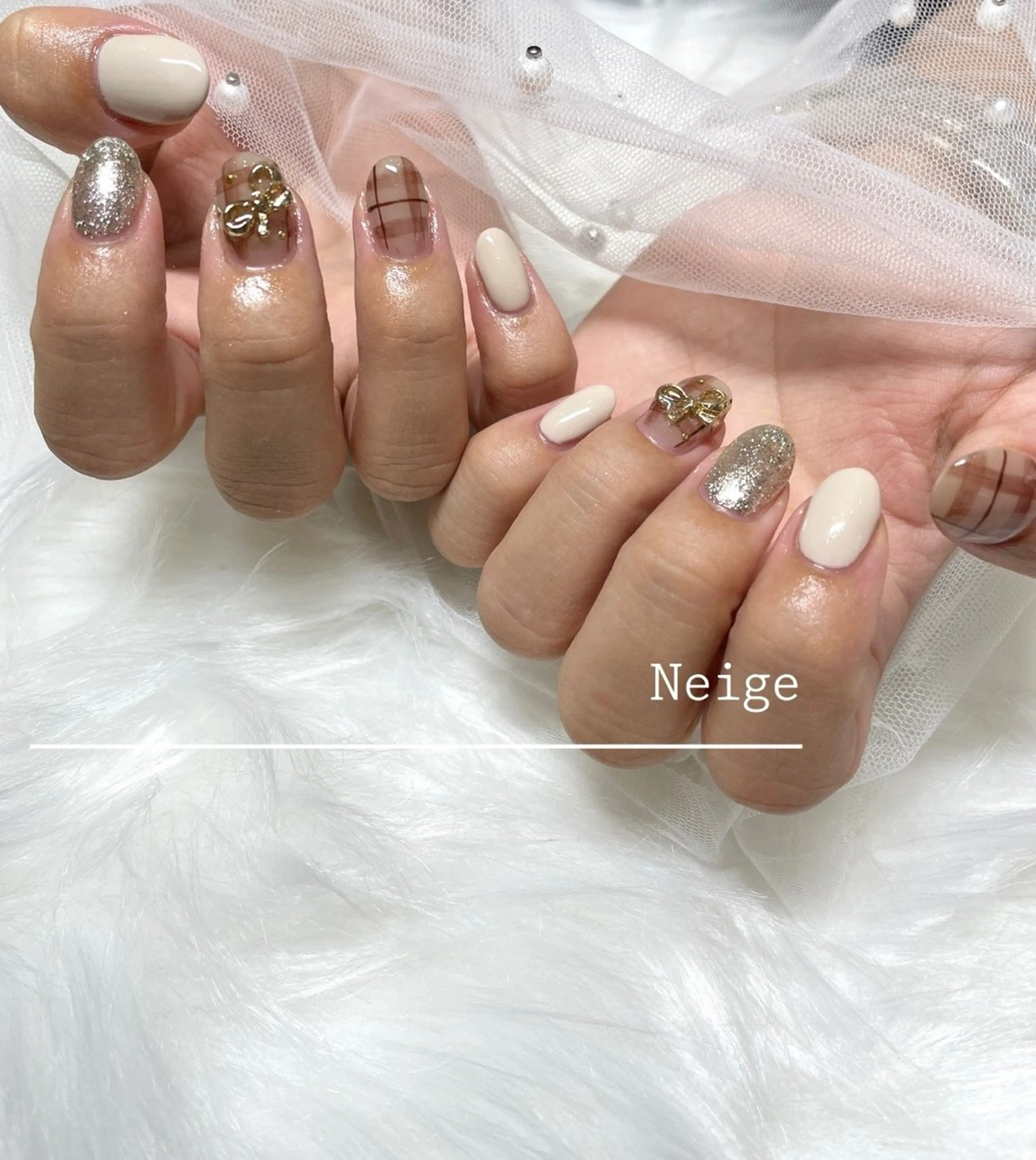 ネイル Neige 𓂃 aiのネイルデザイン