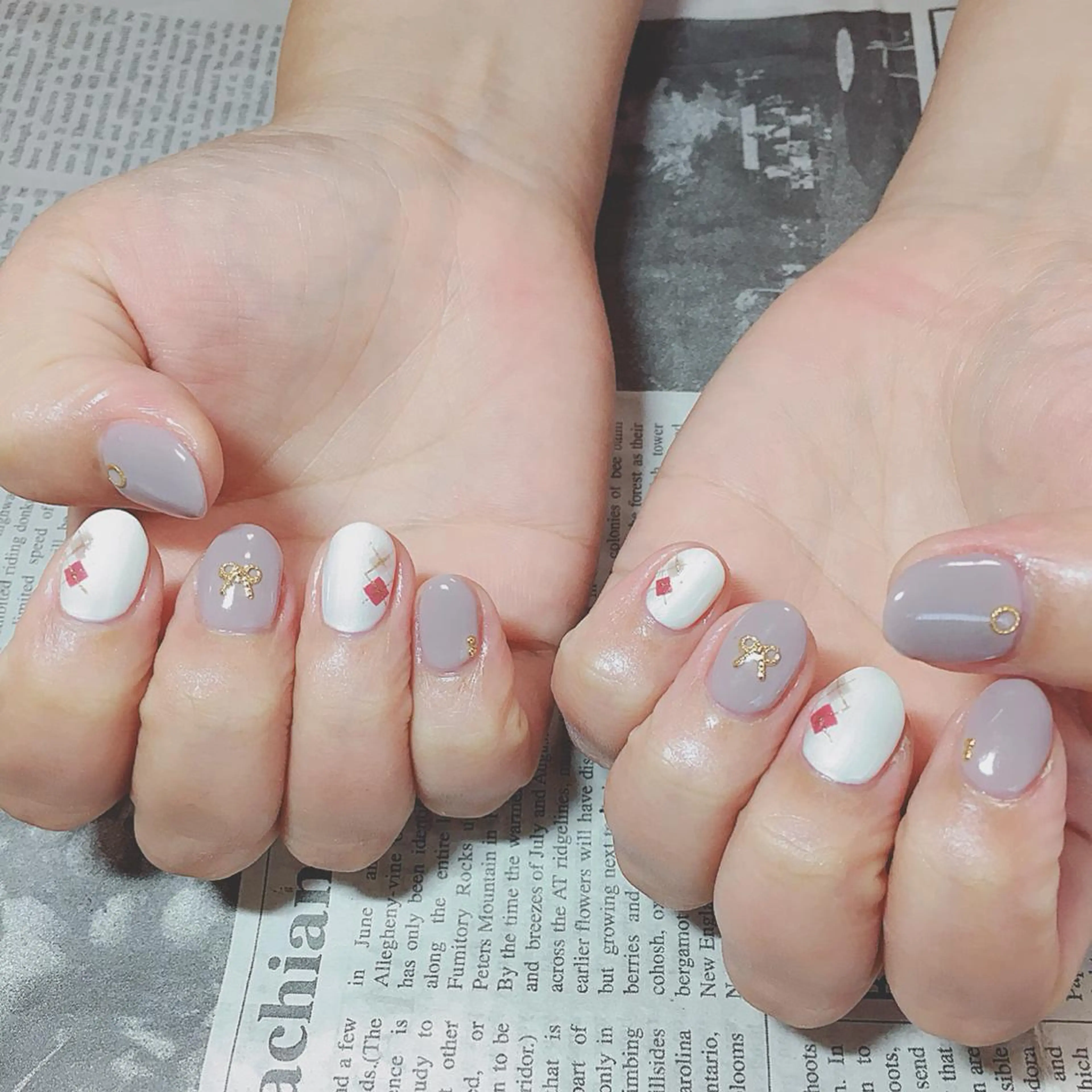 ネイル ハンドネイル ハンドケア 森山 舞のネイルデザイン