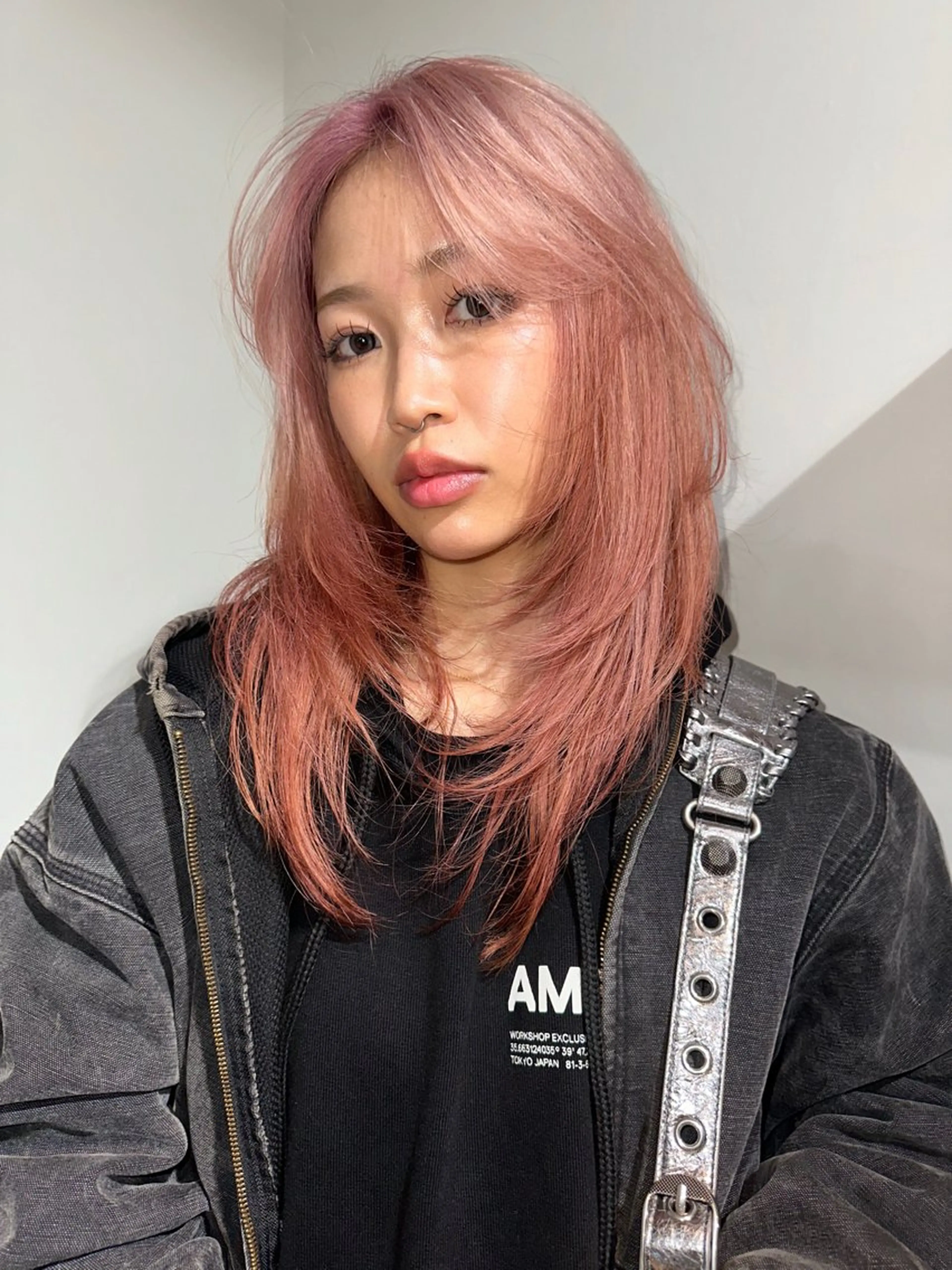 ミディアム カラー カット ヘアカラー トリートメント 🎀オイダイラ モモカ🎀のヘアスタイル