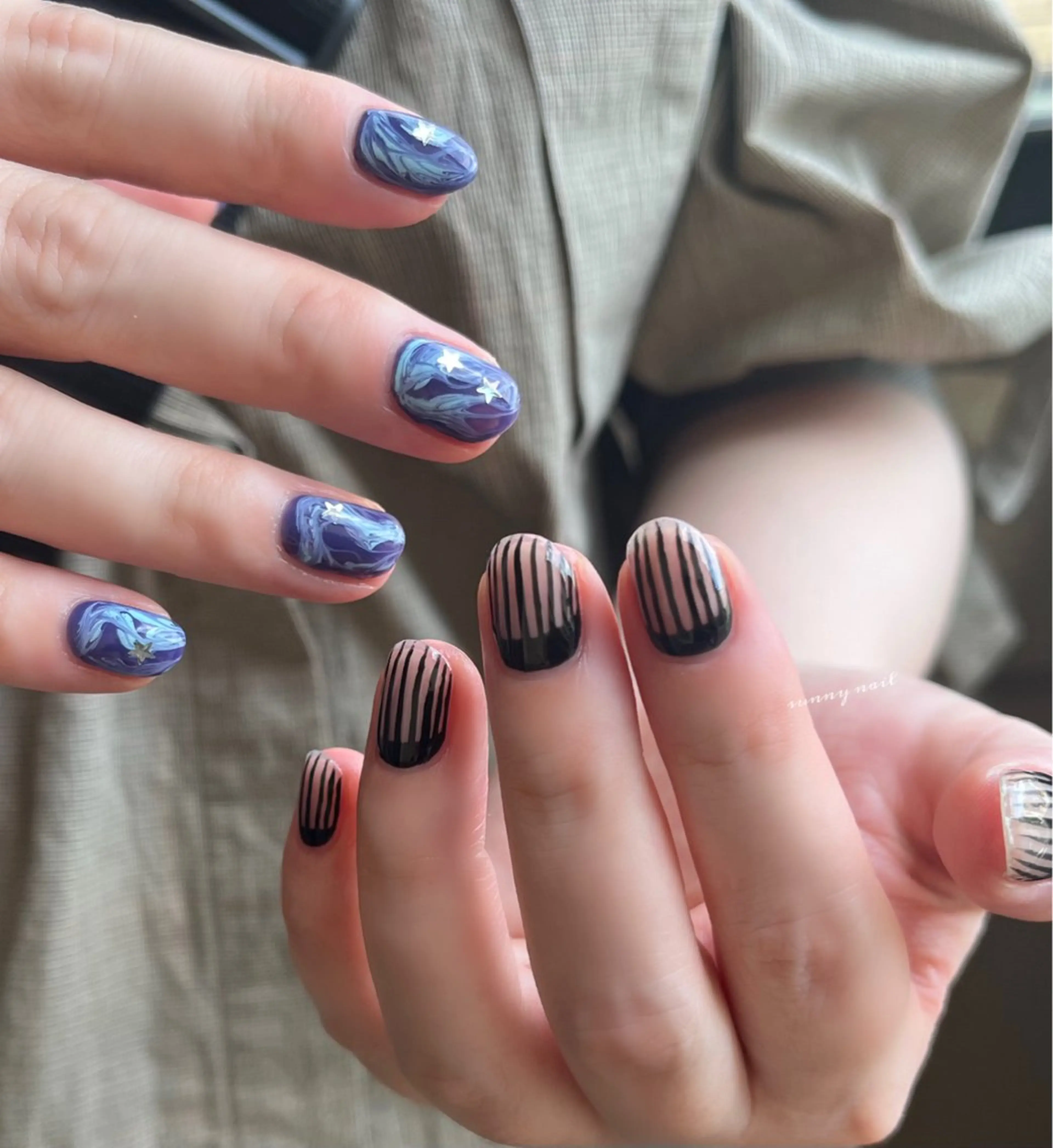 ネイル ジェルネイル パラジェル sunny nailのネイルデザイン