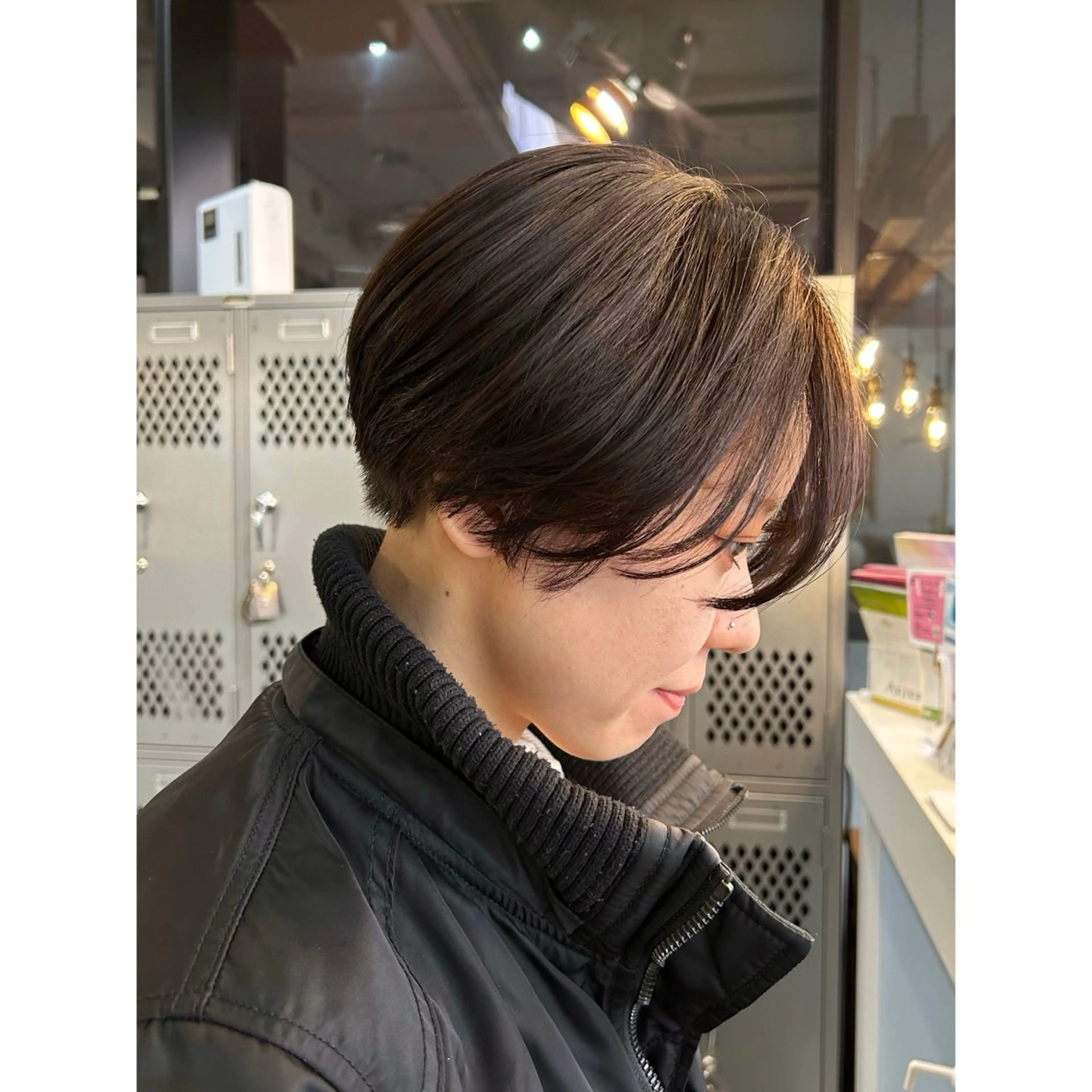 ショート ハンサムショート ショートヘア カット ◎かしま◎暖色ｶﾗｰ /ﾒﾝｽﾞﾊﾟｰﾏのヘアスタイル