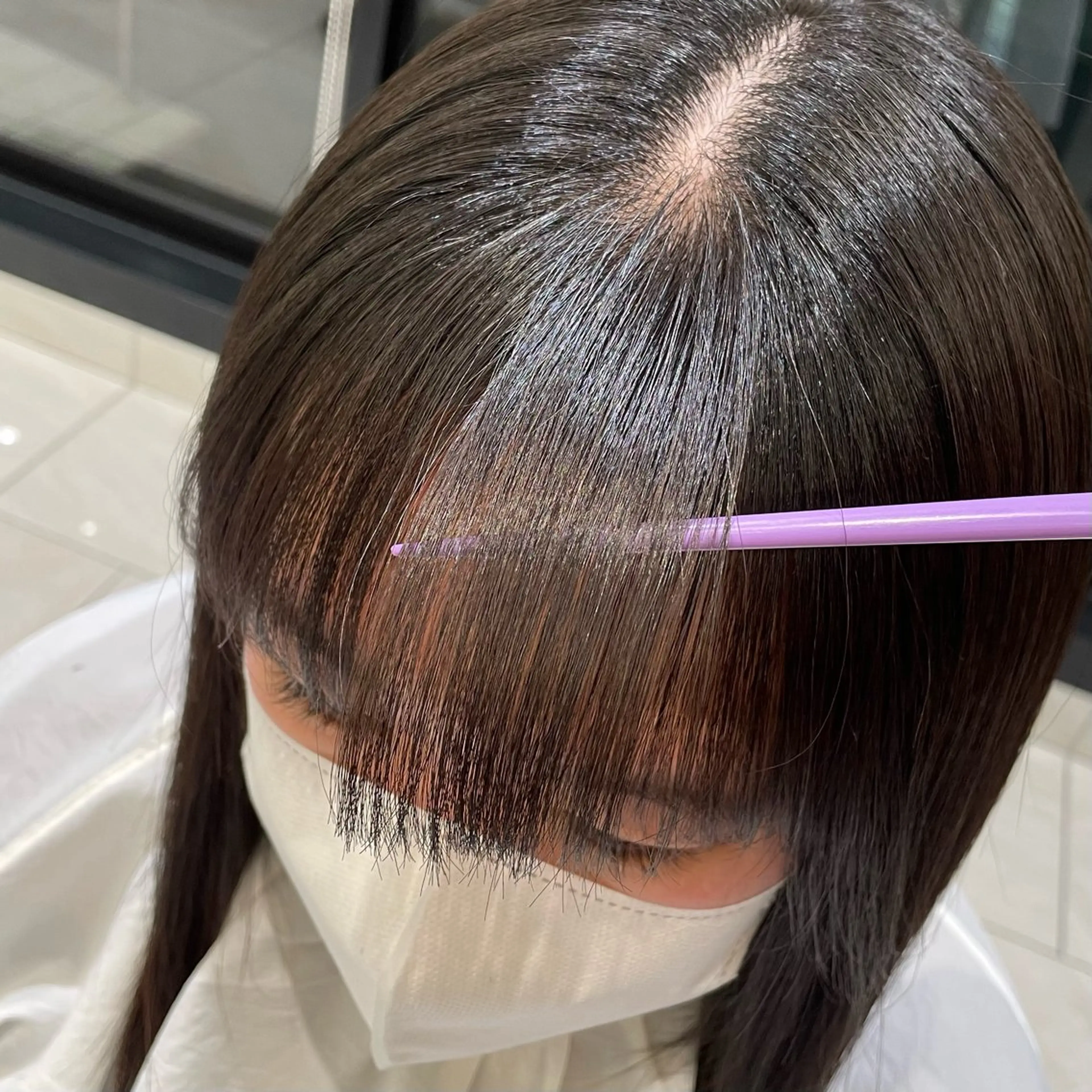 セミロング パーマ ヘアアレンジ キッズ パク・ボミン小野リエ 韓国ハーフ🦊のその他イメージ