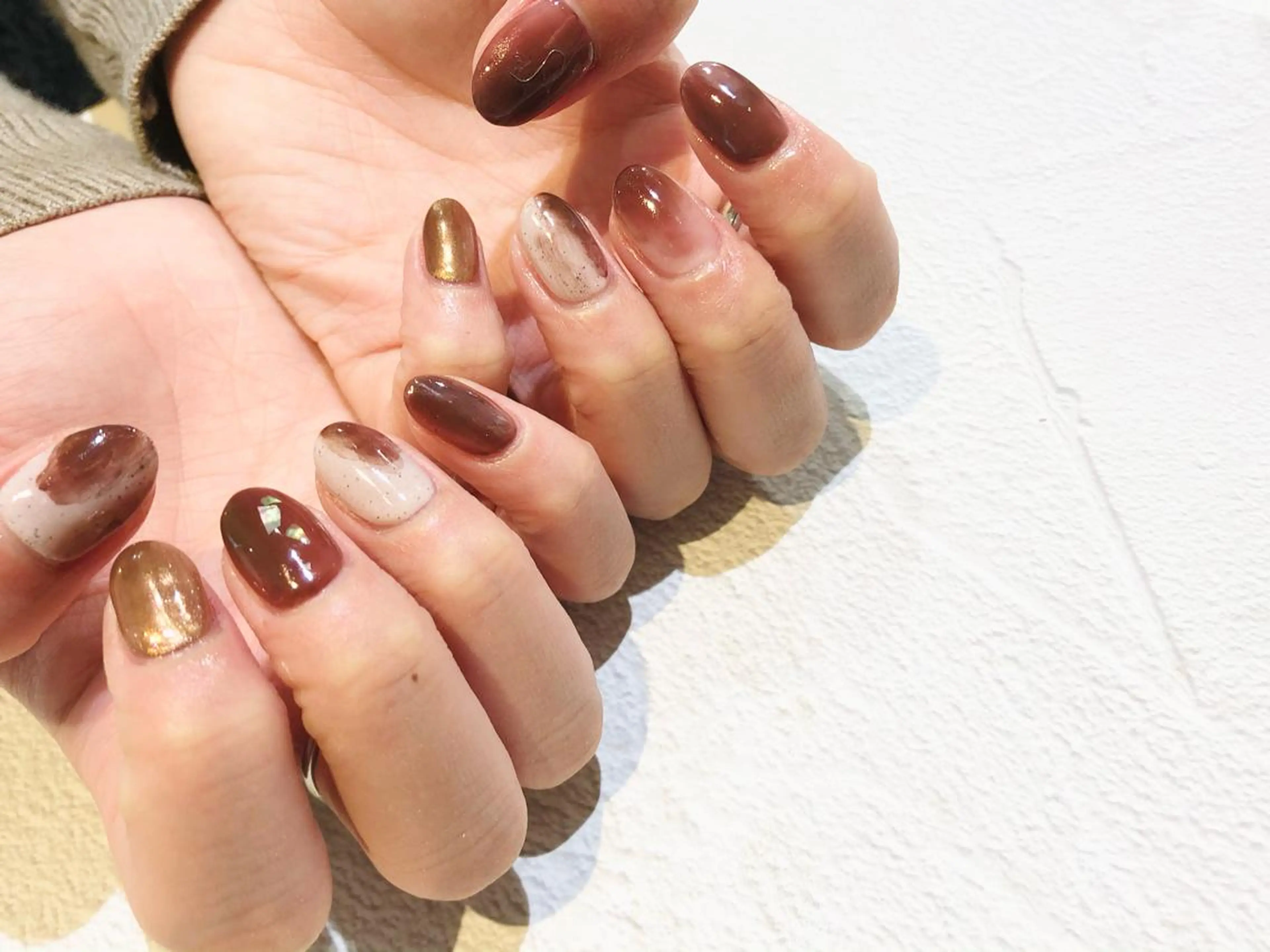 ネイル 舞田 苑香のネイルデザイン