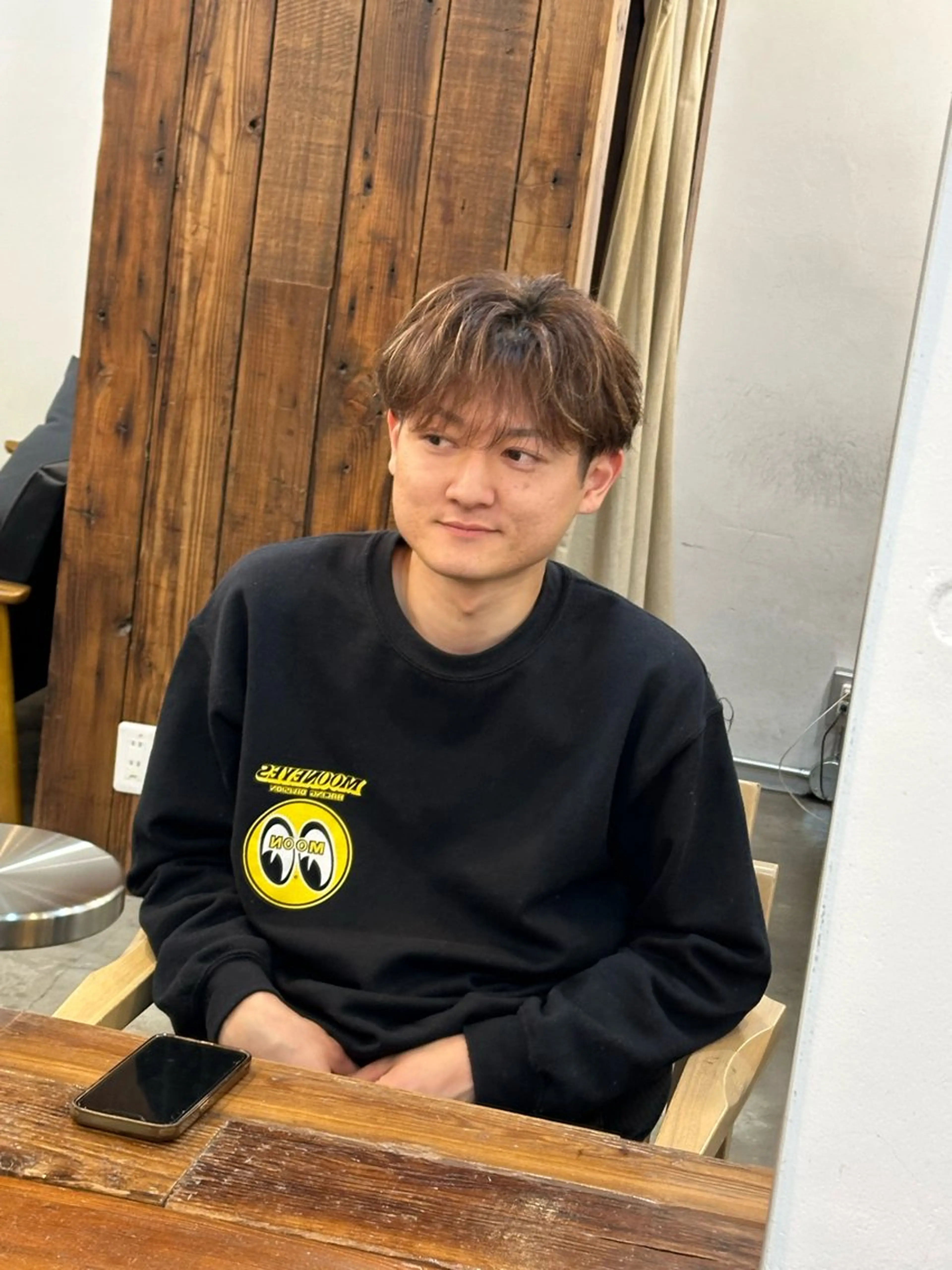 ショート カラー パーマ メンズ 横浜/メンズ特化/ Farbe/田中颯斗のヘアスタイル