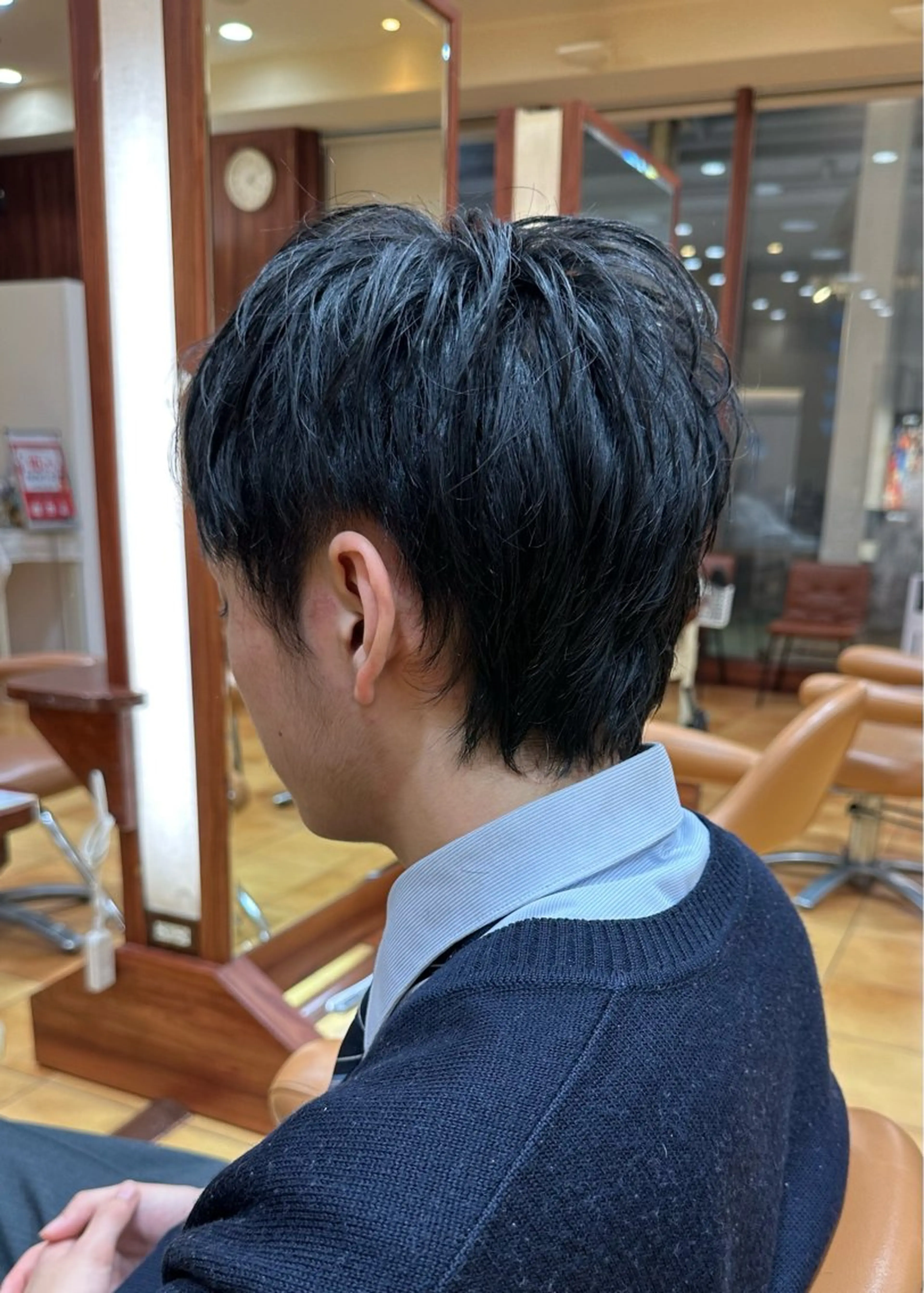 ショート カット ヘッドスパ ボブ/ゆるふわ ボブパーマ/とういのヘアスタイル