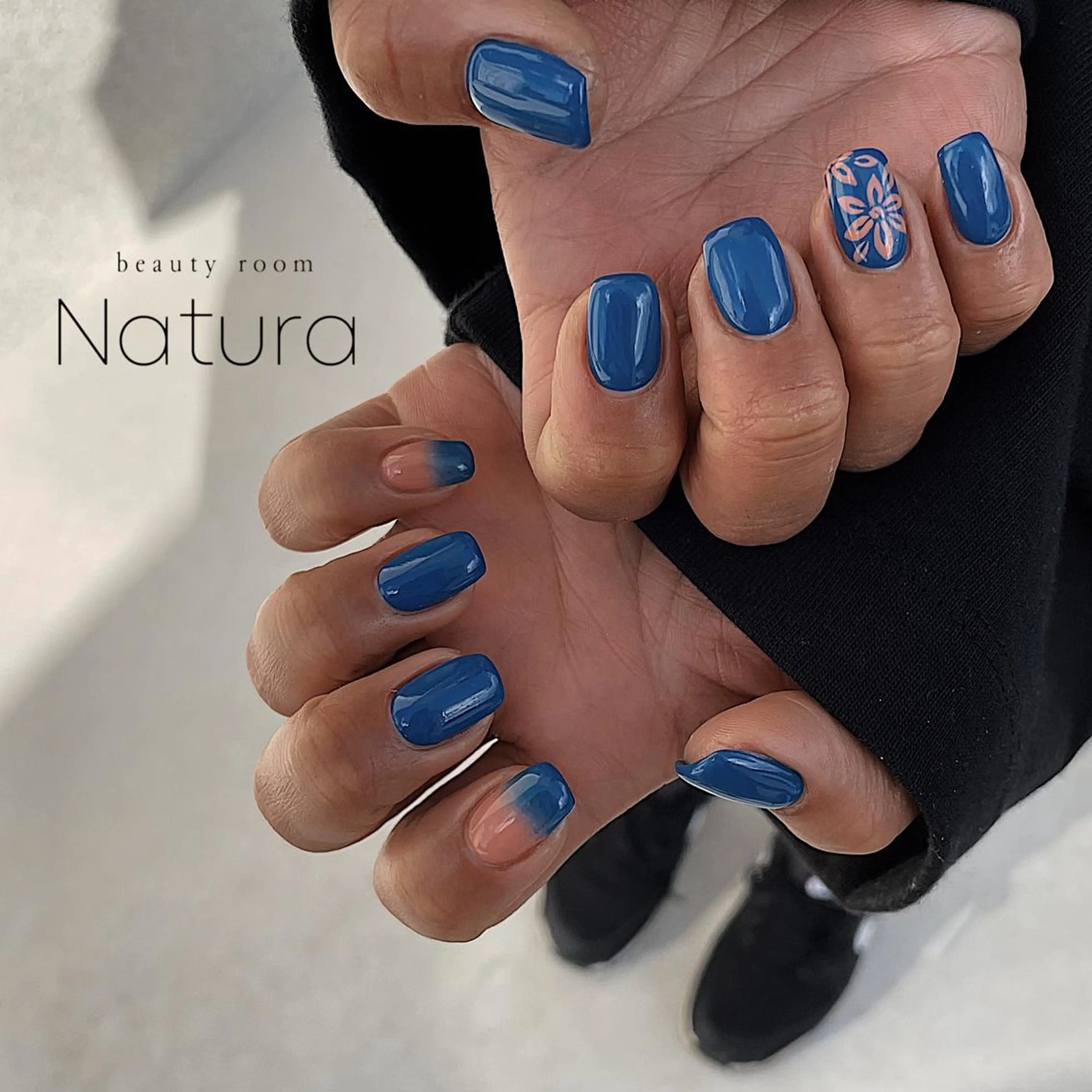 ネイル マツエク・マツパ アイブロウ アートネイル シンプルネイル ハンドネイル beautyroom Naturaのネイルデザイン