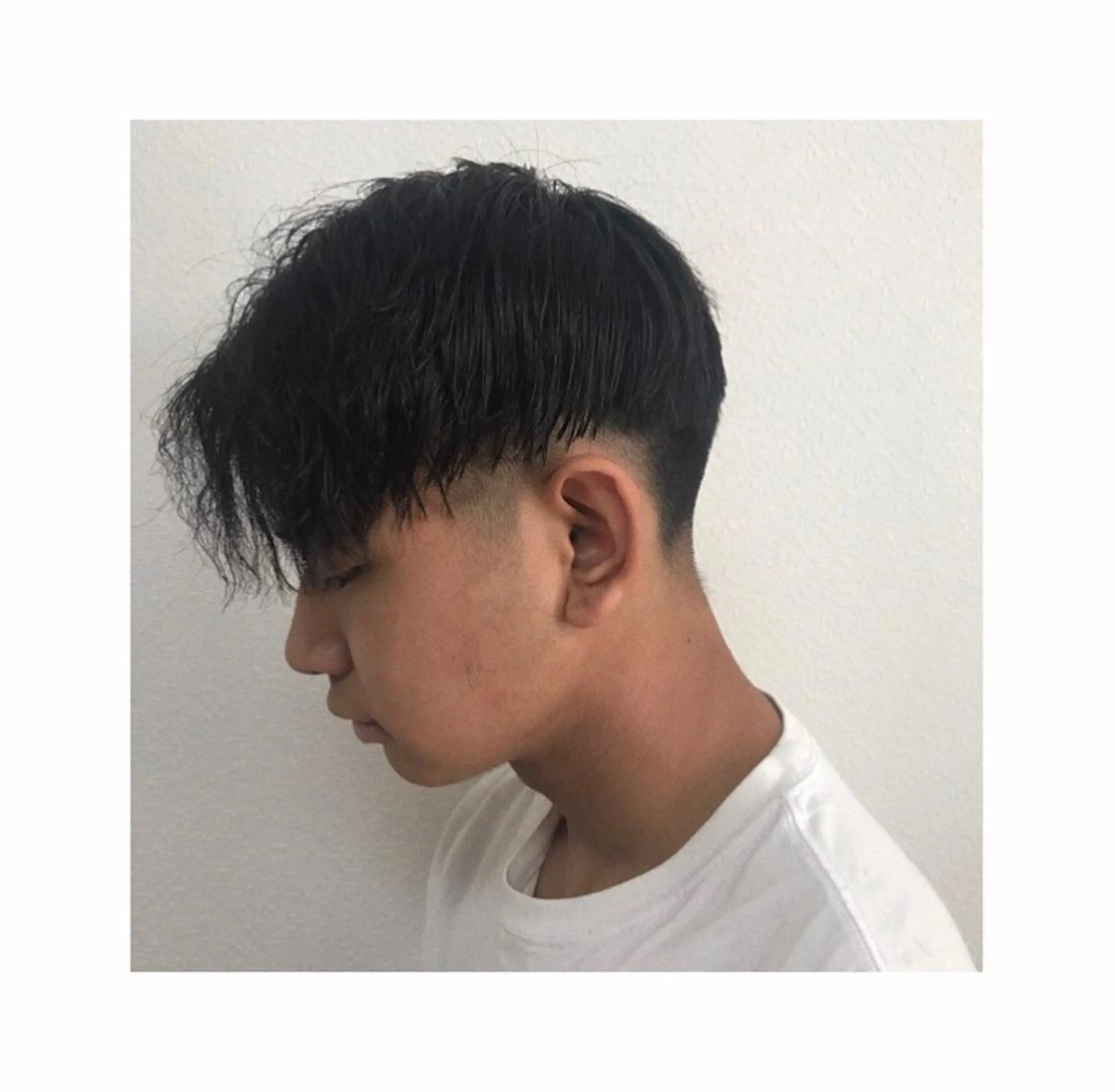 ショート メンズ センターパート メンズ専門💈中島 太一💈のヘアスタイル