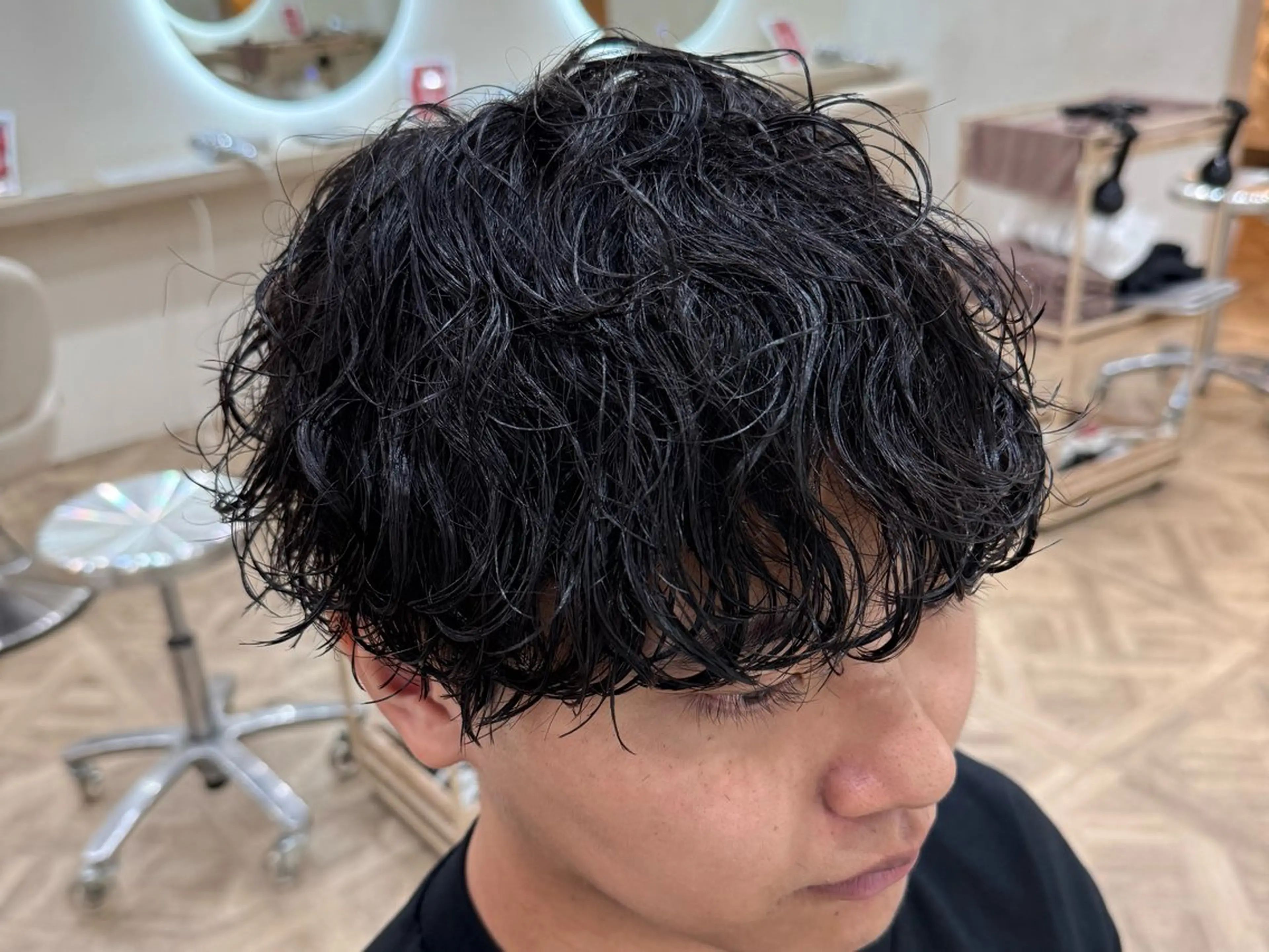 パーマ メンズ メンズパーマ 波巻きパーマ 市原亮/塩釜口/ ツイスパ/波巻きのヘアスタイル