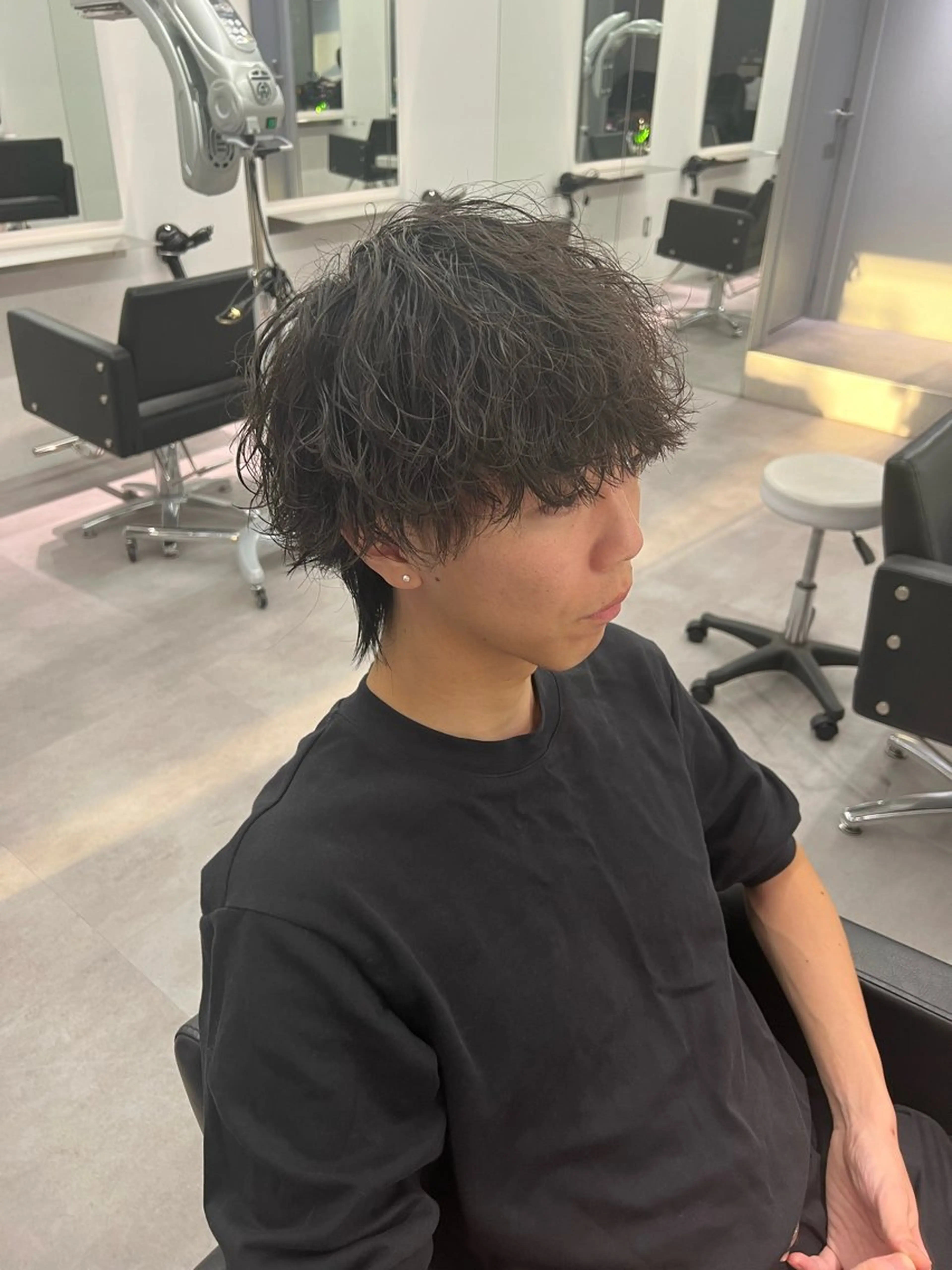 ミディアム パーマ特化美容師 佐藤壮流のヘアスタイル