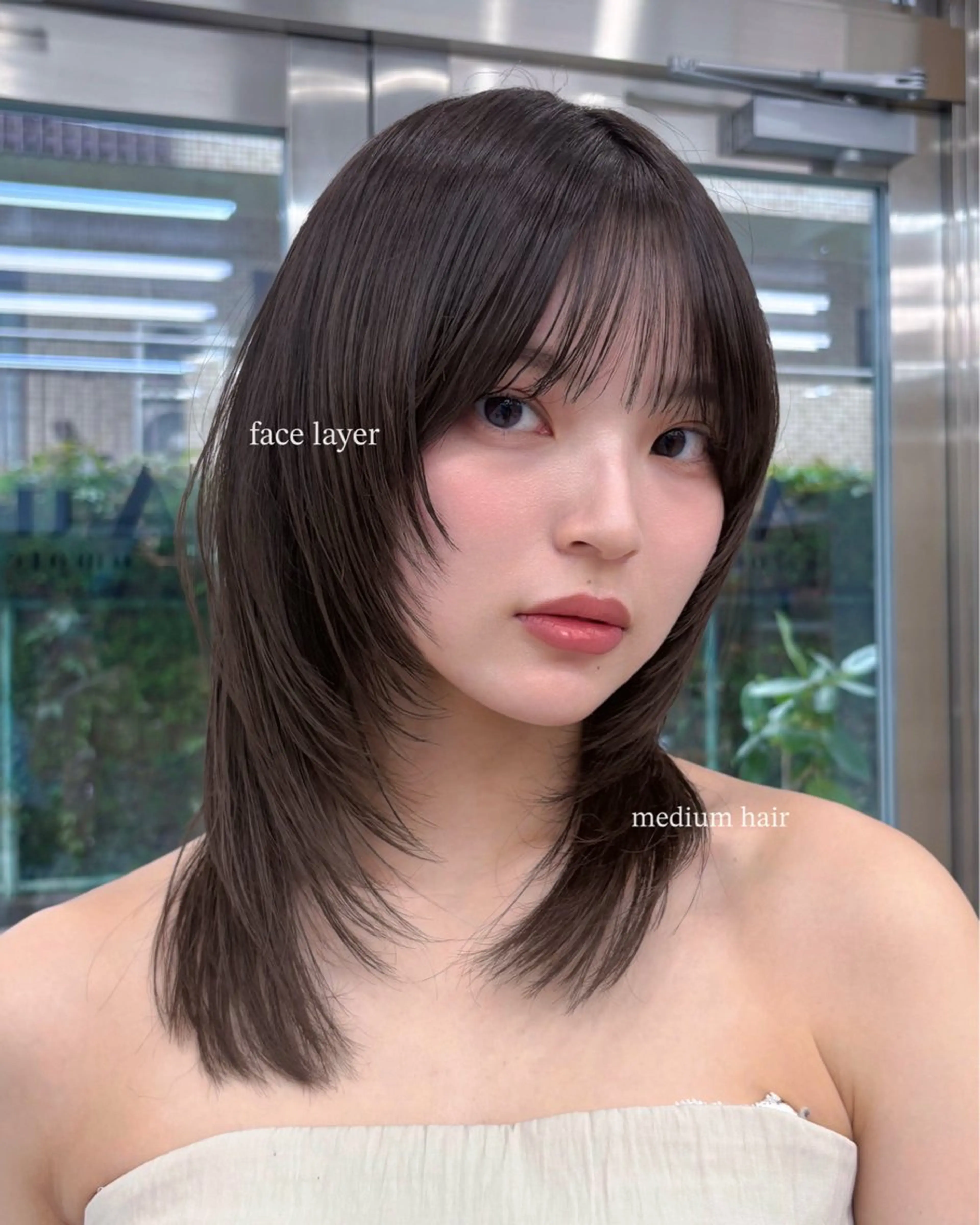 ミディアム 顔周りカット manami/ ショート/メンズのヘアスタイル