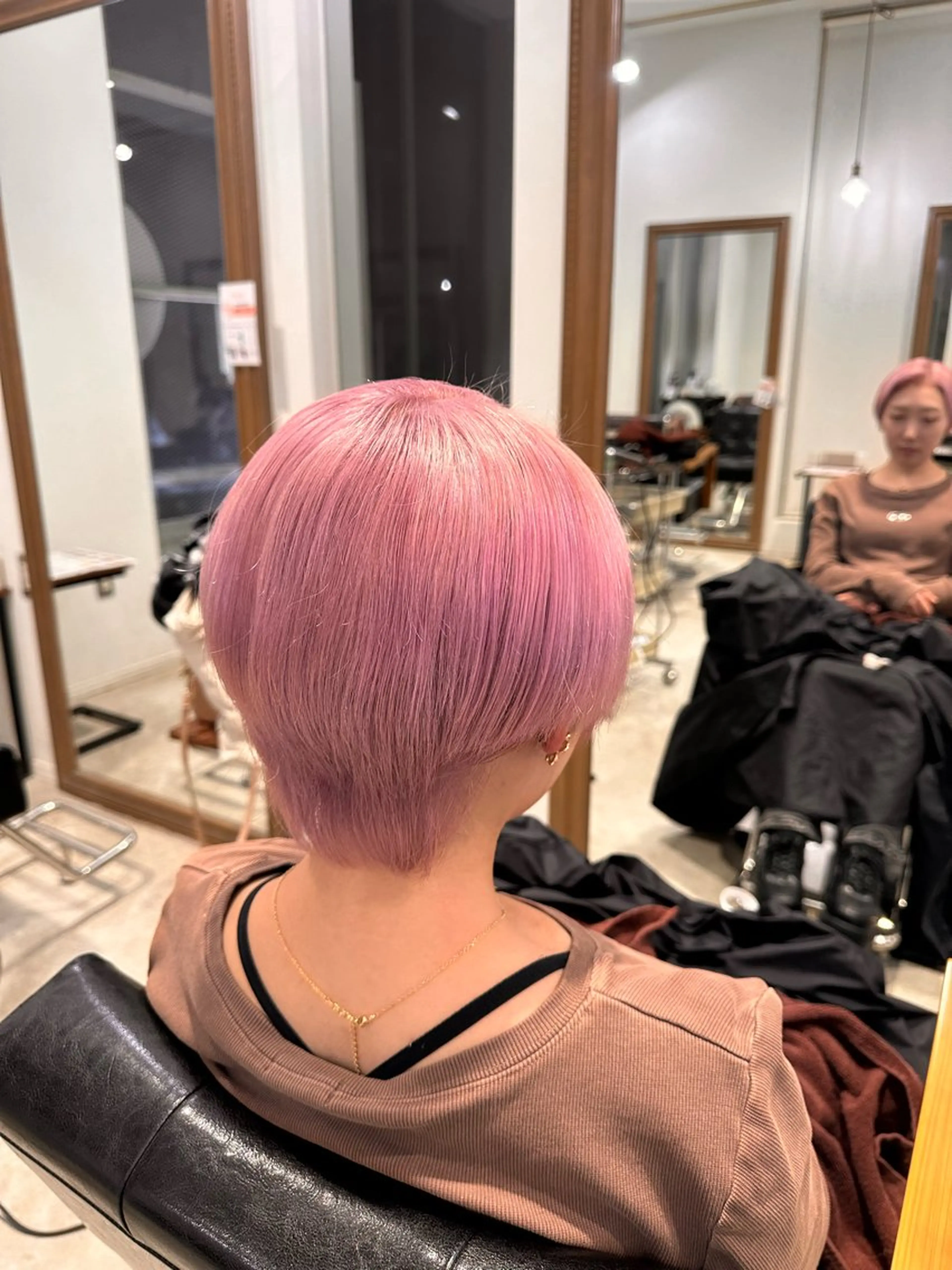 ミディアム カラー 髙木 利央のヘアスタイル