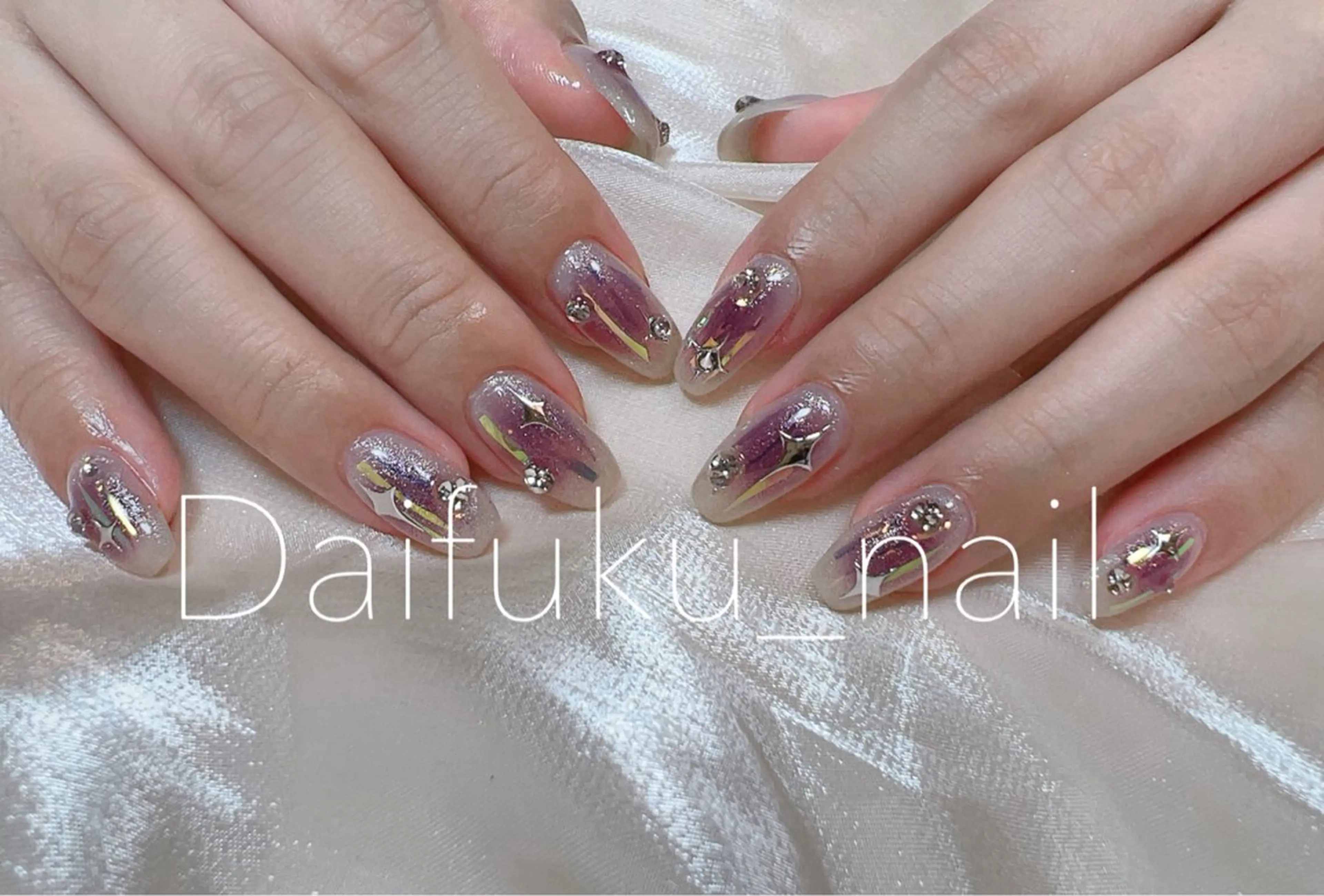ミディアム ハンドネイル Daifuku_nails所属・Daifuku nailsのネイルデザイン