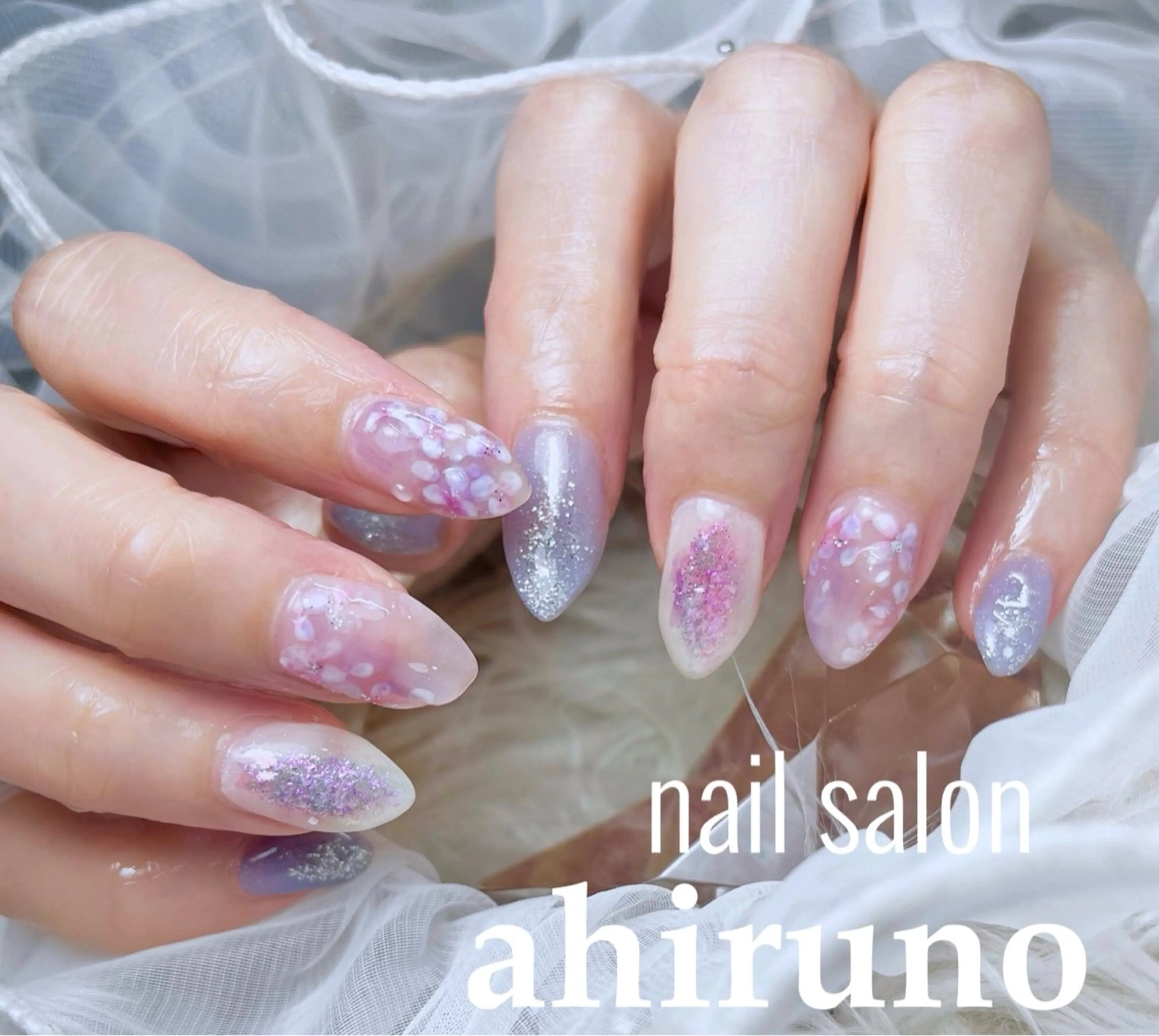 ネイル ハンドネイル 東京あきる野市ネイル ✿ ｙｕiのネイルデザイン