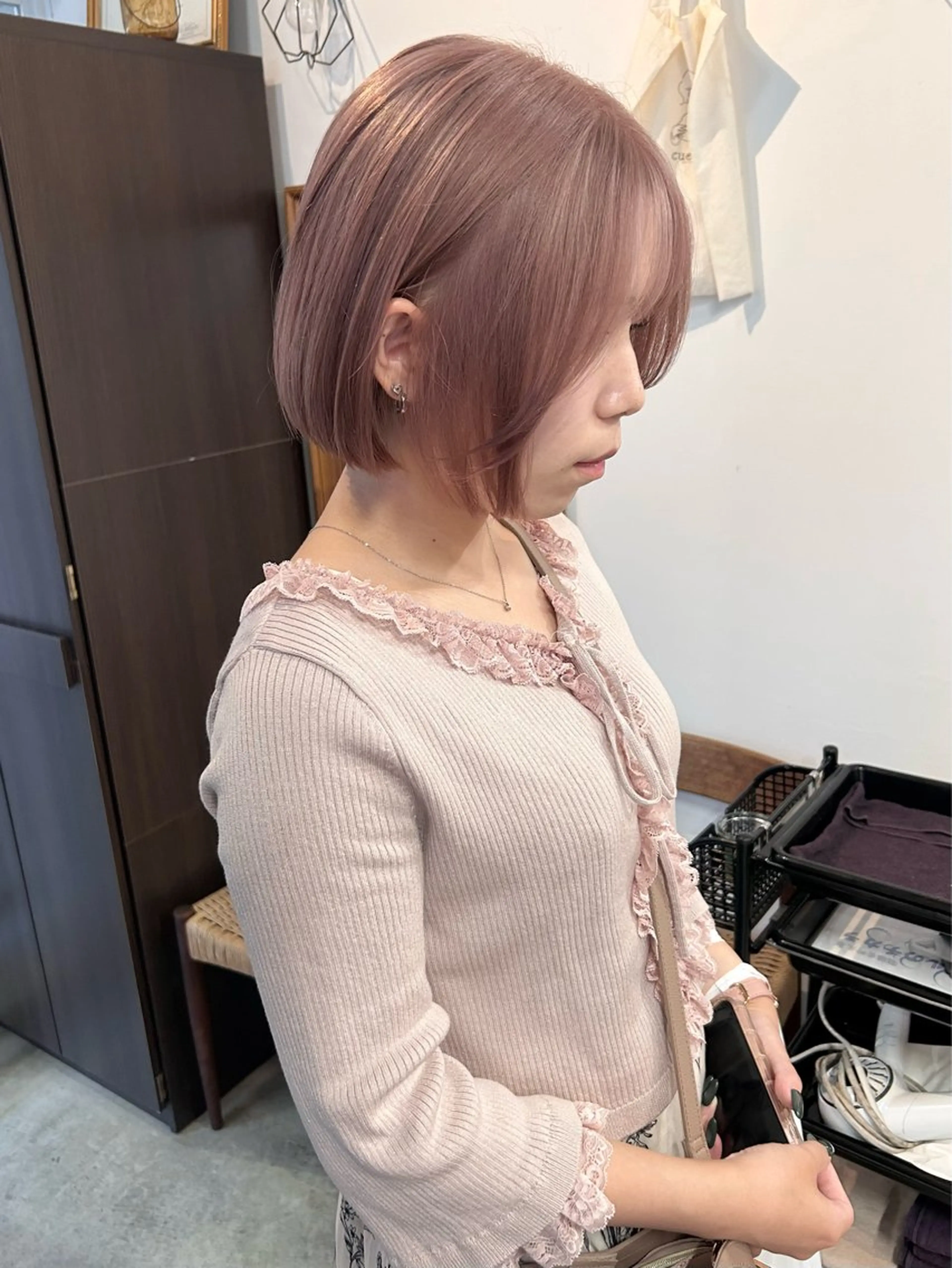 ミディアム カラー カット ヘアカラー トリートメント 韓国レイヤー/ハイ トーン/優太のヘアスタイル