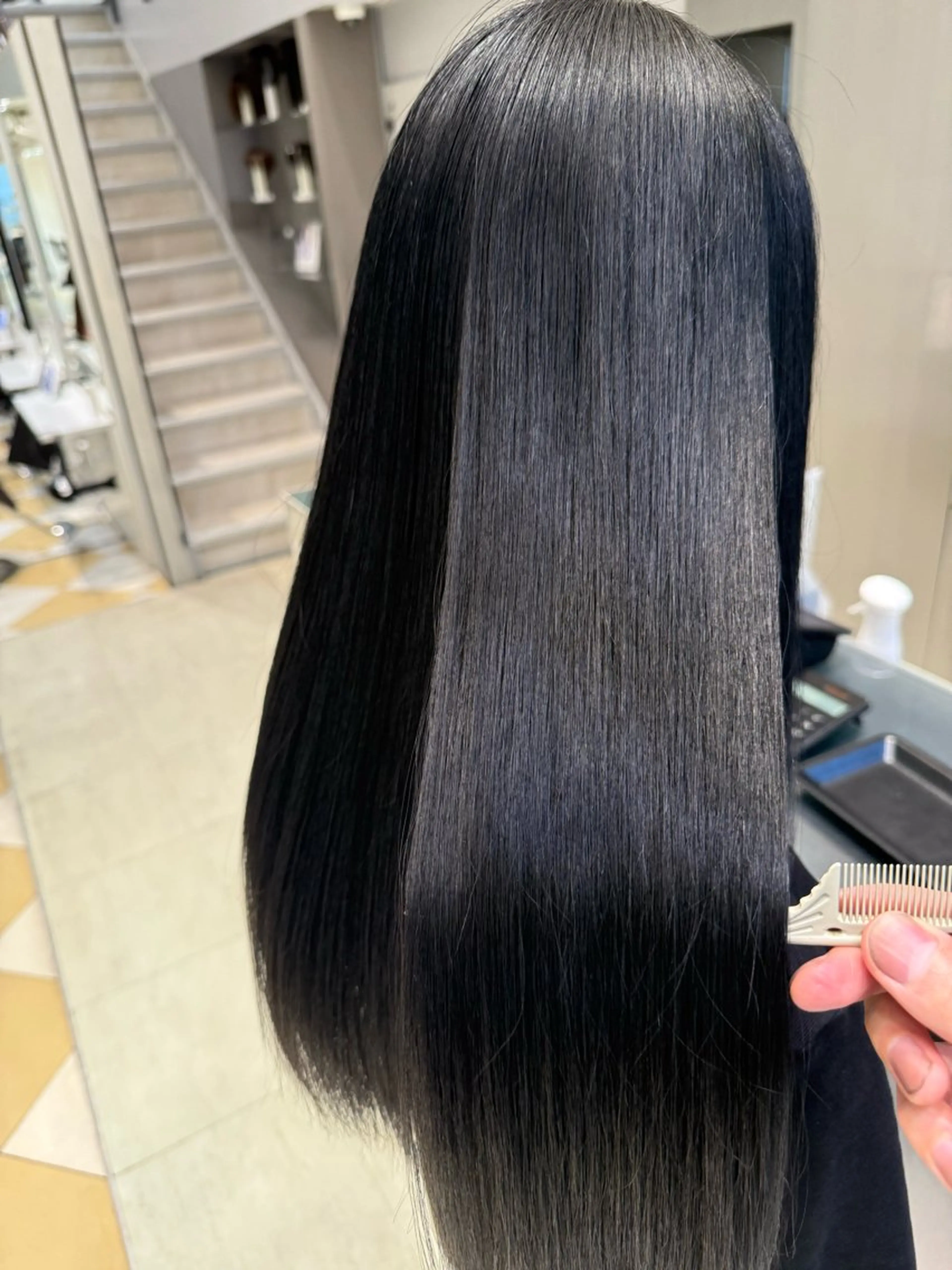 ロング カット ヘアカラー トリートメント ヘアセット ✨上村 潤平✨メンズヘア✨のヘアスタイル