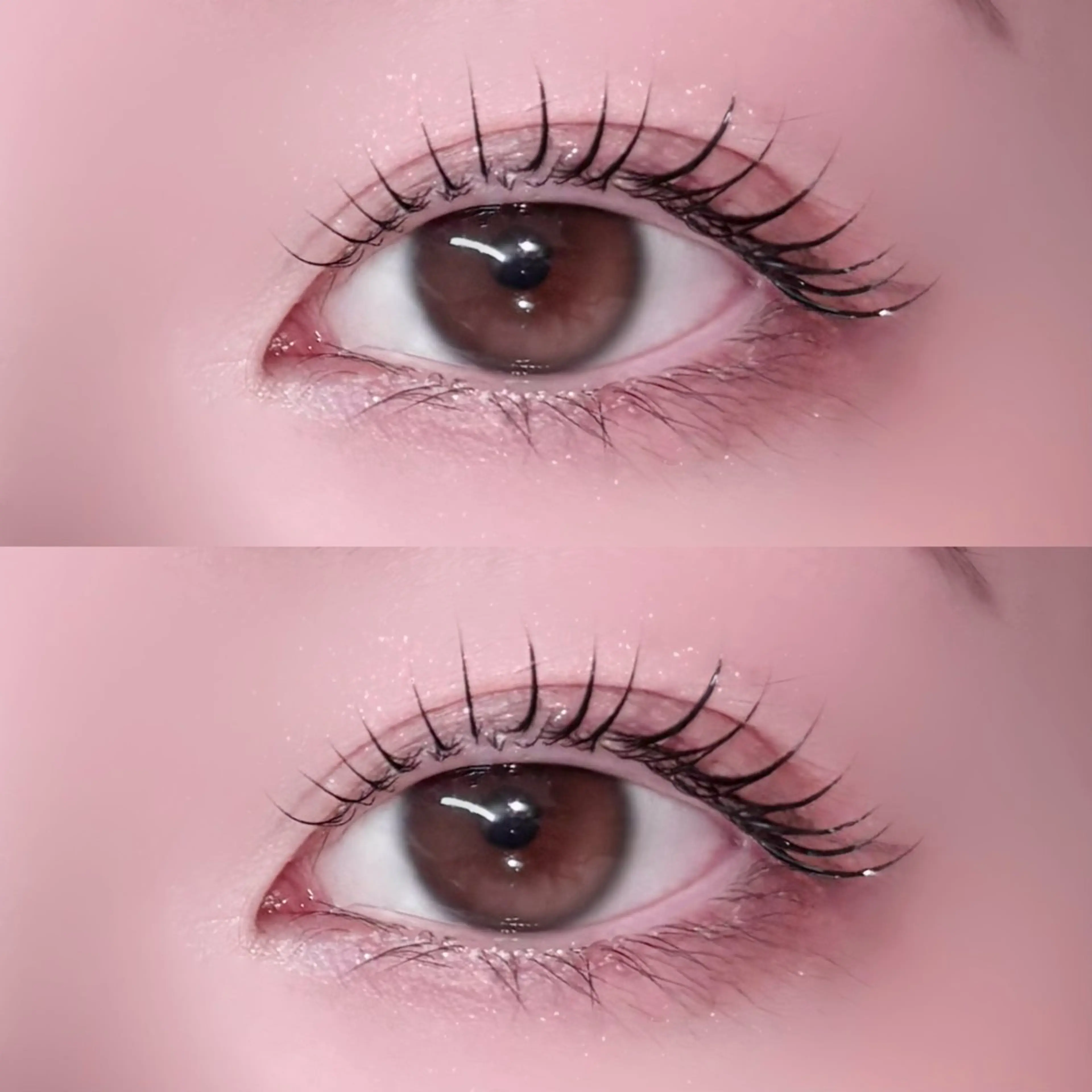 マツエク・マツパ ナチュラル パリジェンヌラッシュリフト マツパ 🎀束感/上下エク/ 𝐑𝐔𝐀🎀♡のマツエク・マツパデザイン