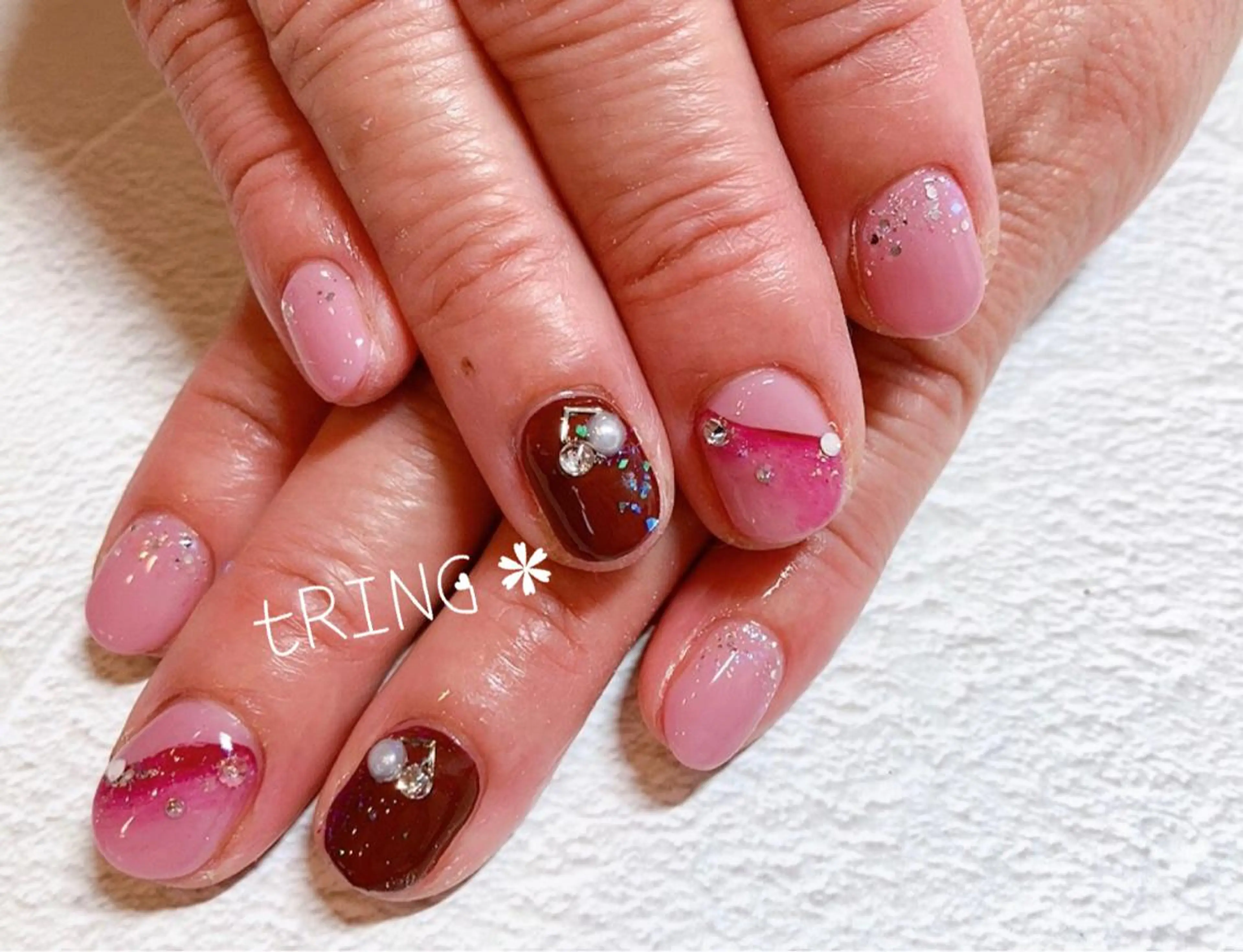 ネイル tRING* しいの木台のネイルデザイン