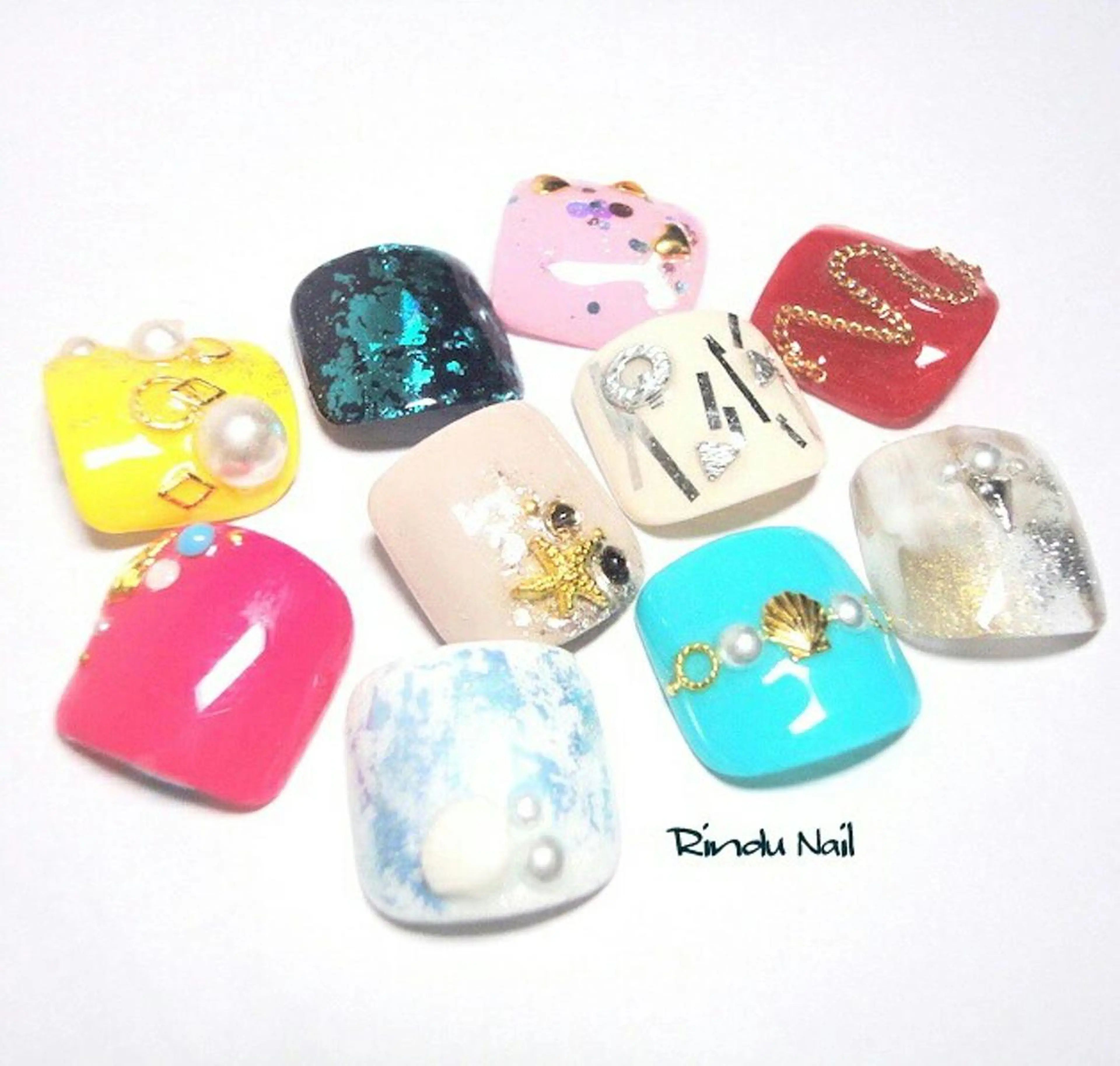 ネイル アートネイル Rindu Nail 名駅miniのネイルデザイン