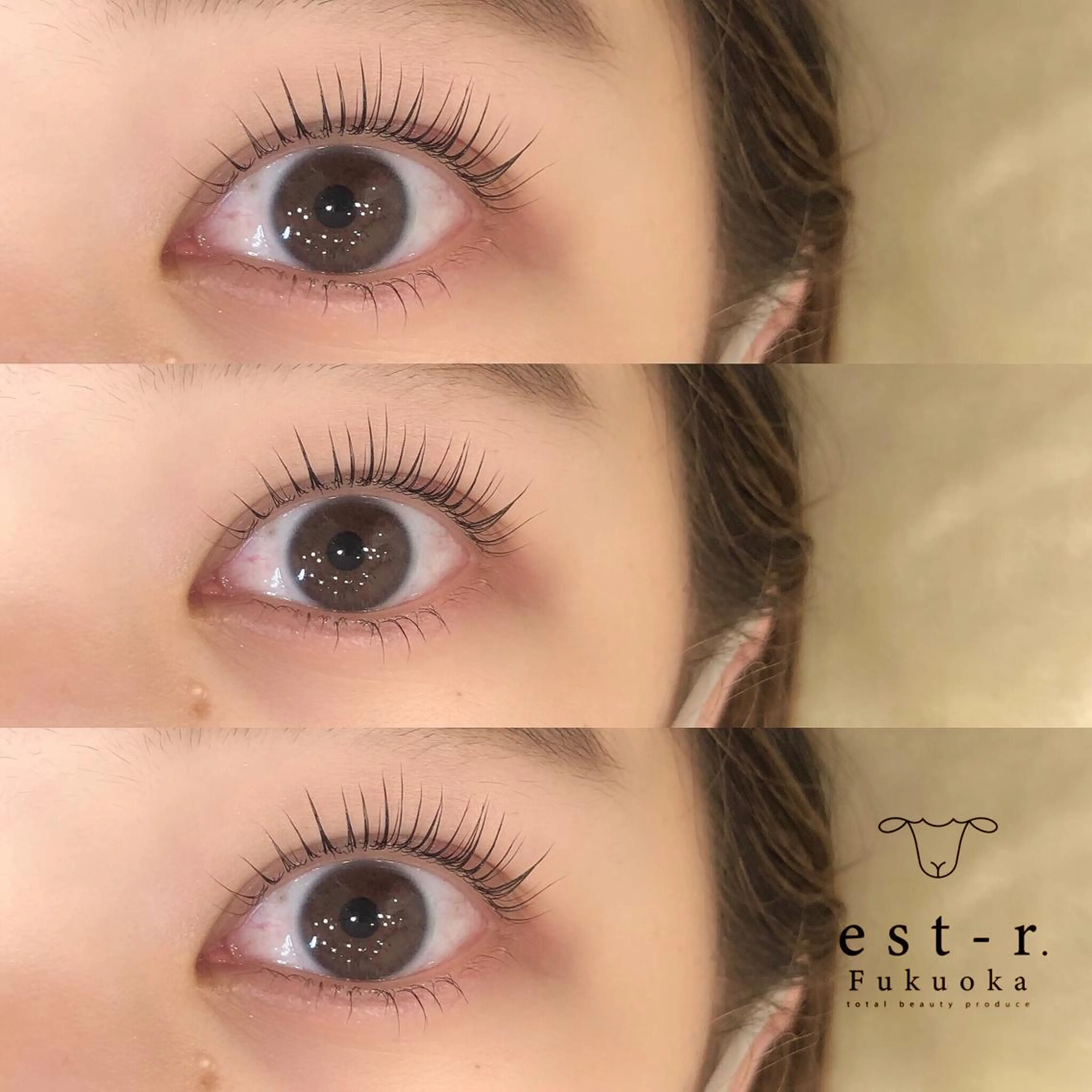 マツエク・マツパ フラットラッシュ パリジェンヌラッシュリフト まつげパーマ 下まつげエクステ 一重×まつ毛パーマ Riho/博多/ まつげパーマ/LEDのエステ・リラクイメージ