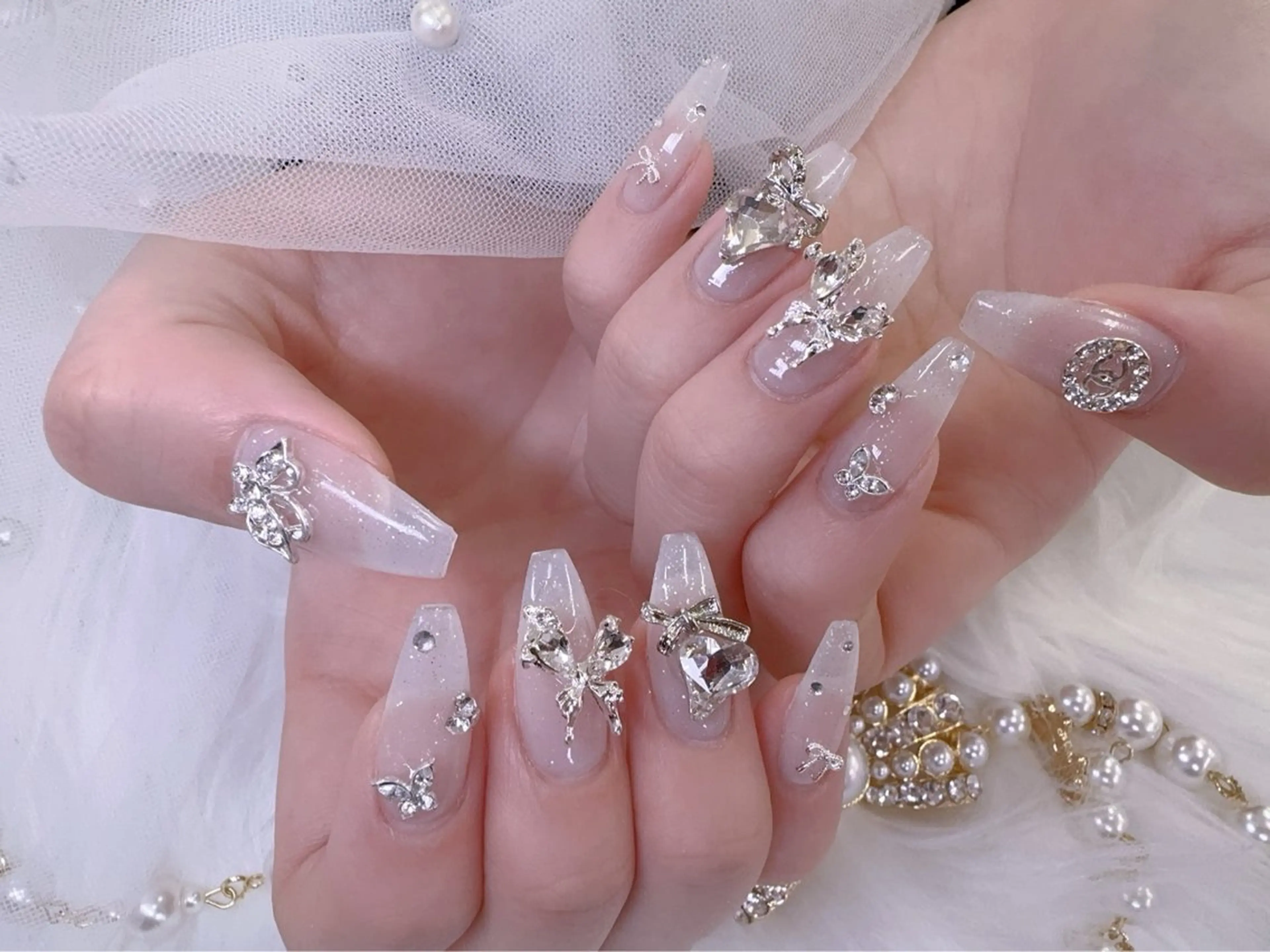 ネイル U・mi nail salon【長さ出し/パラジェル/持ち込み/定額ネイル/学割U24】所属・Uminail ゆうゆうのネイルデザイン