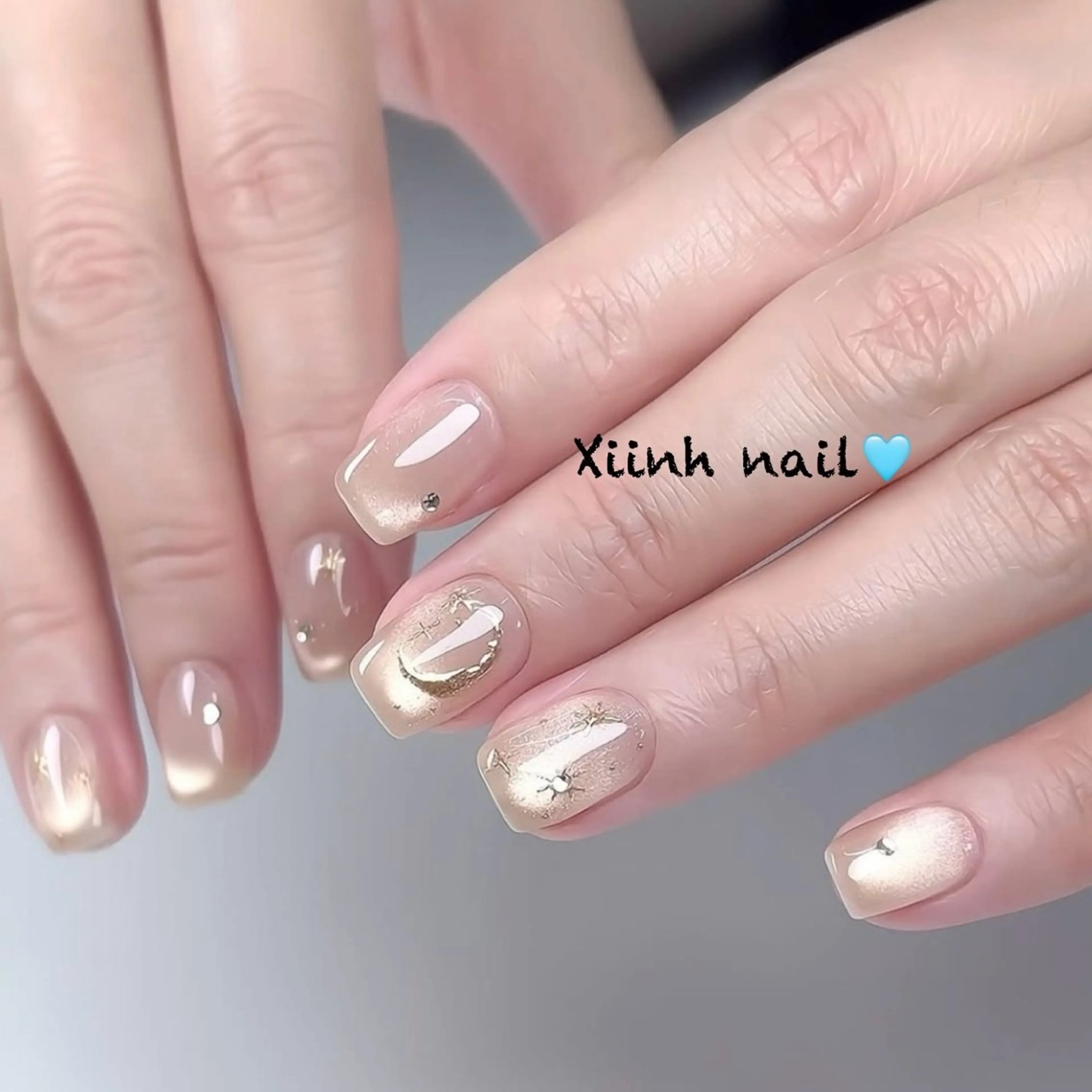 ネイル チークネイル 桜ネイル フットネイル ジェルネイル ハロウィン ハンドネイル XIINH NAIL SALONのネイルデザイン